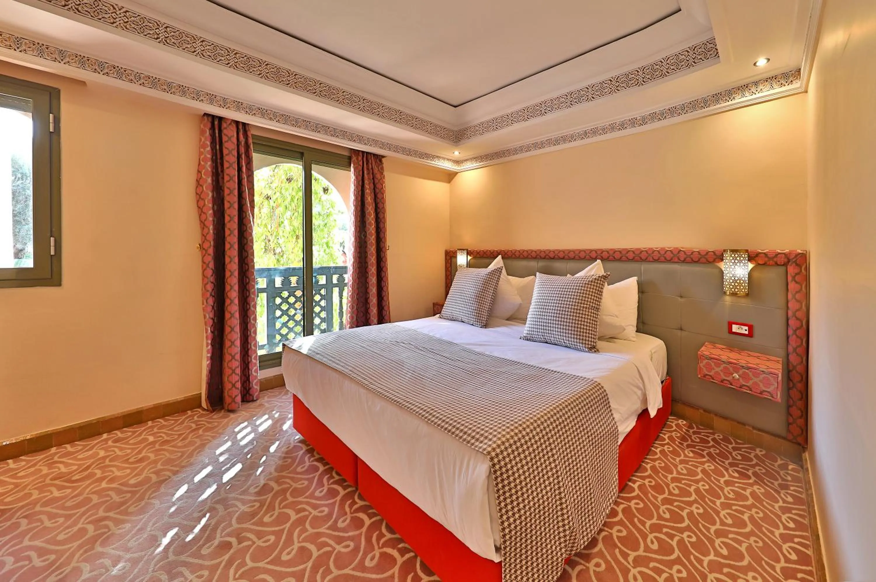 Bed in Pavillon du Golf - Palmeraie suites