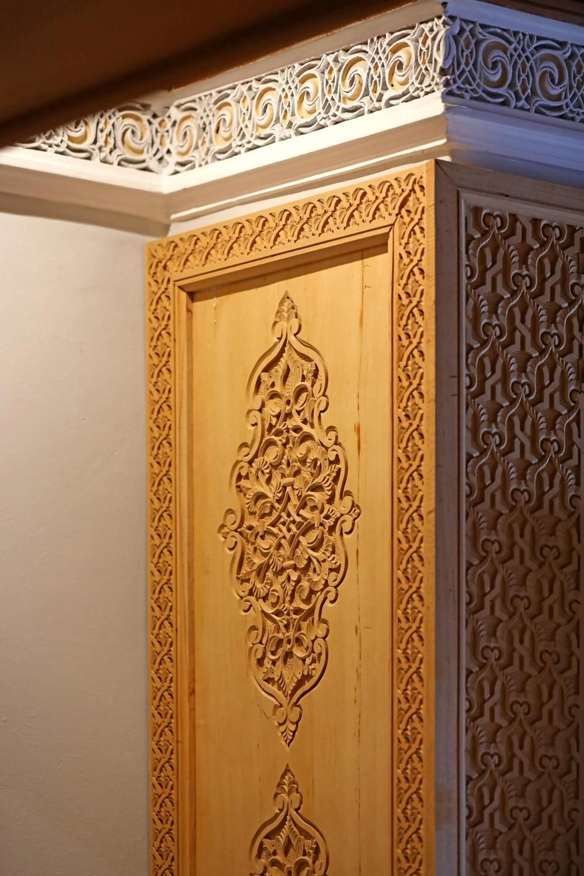 Decorative detail in Pavillon du Golf - Palmeraie suites