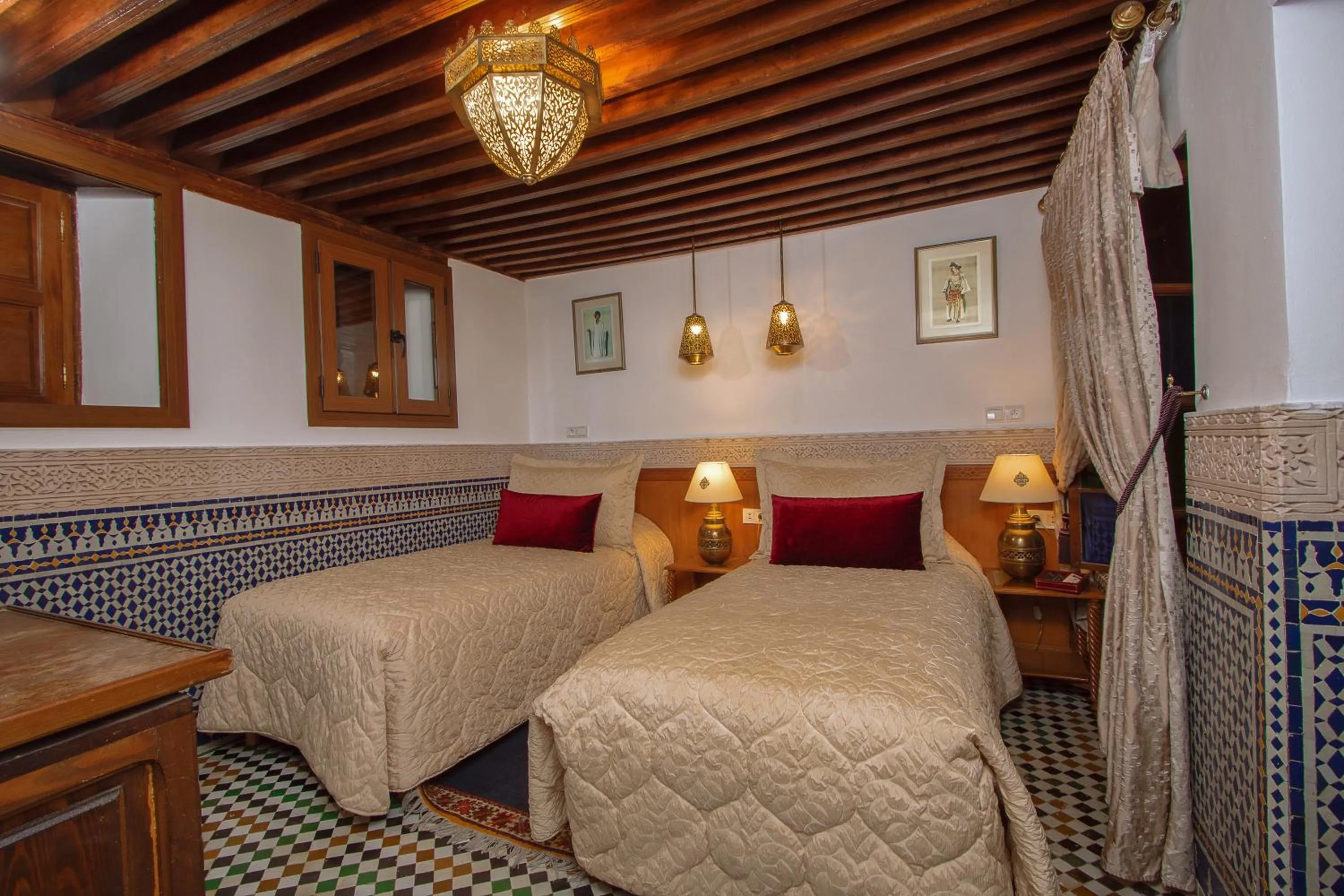 Bed in Riad Myra