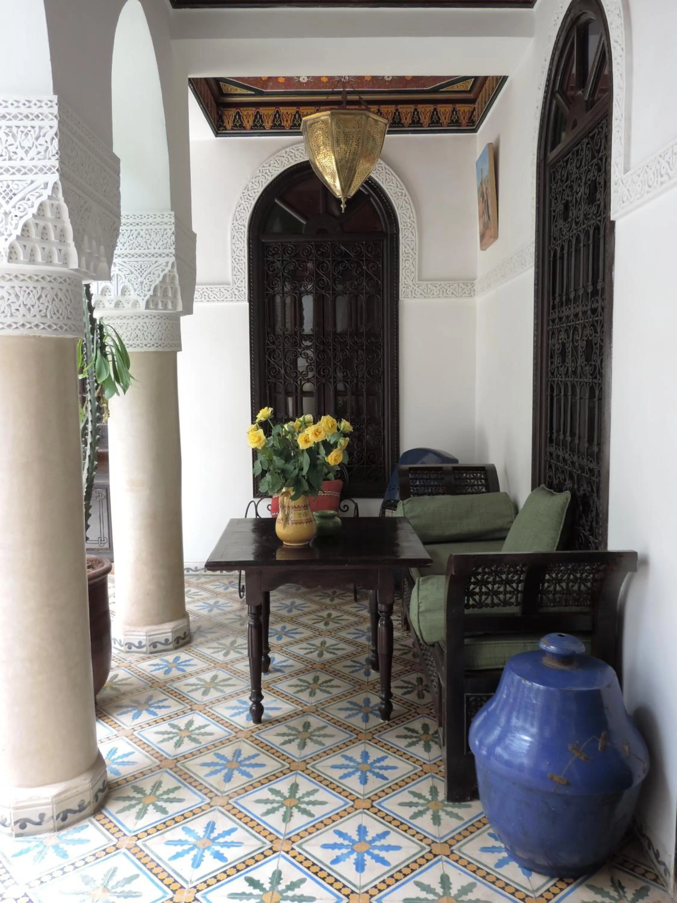 Balcony/Terrace in Riad Adriana
