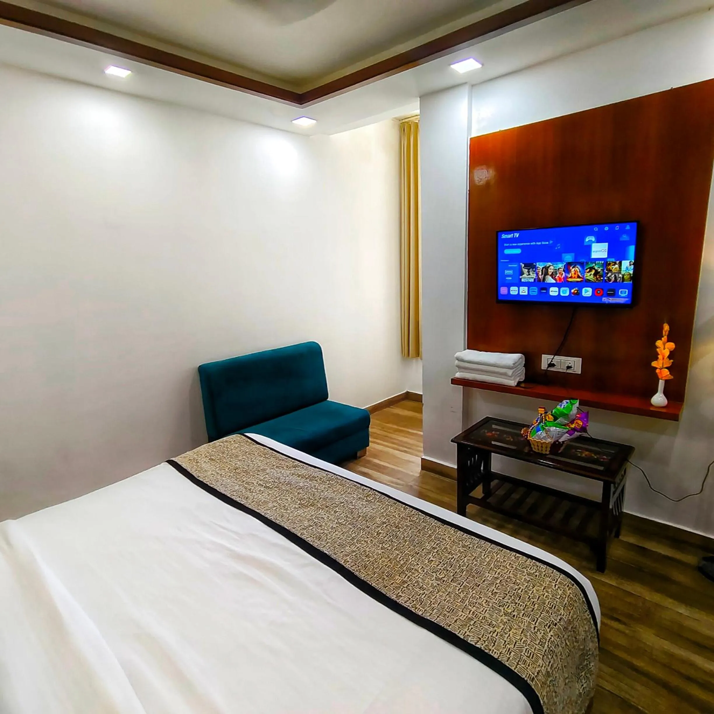 Bed in Rich Grand Hotel