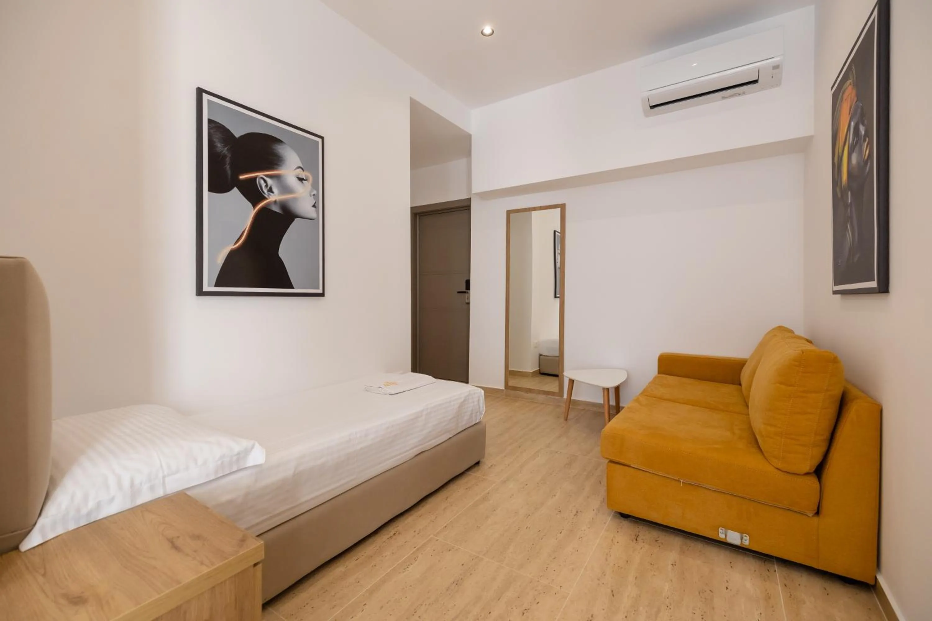 Bed in Sea & Sand Hotel