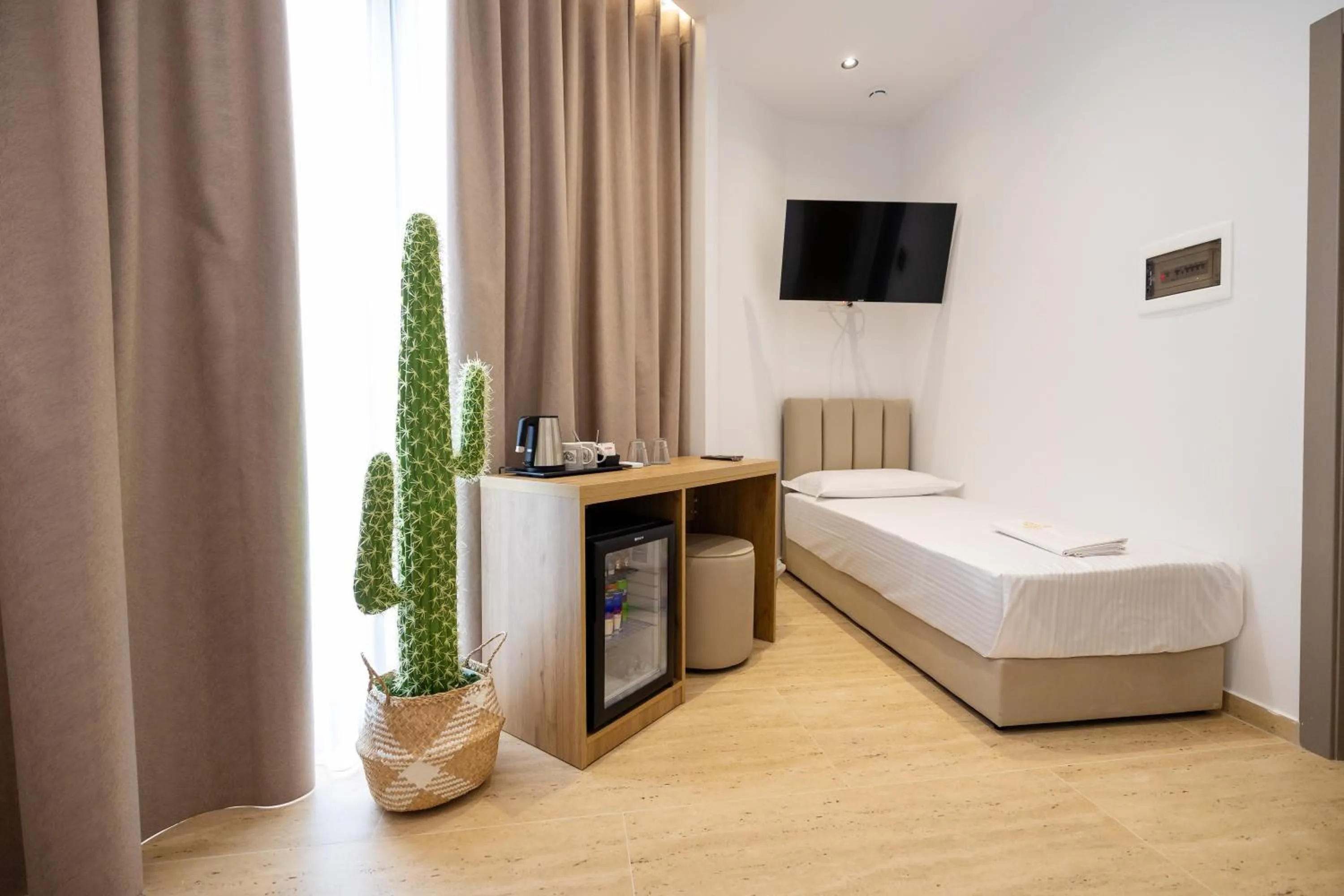 Bed in Sea & Sand Hotel