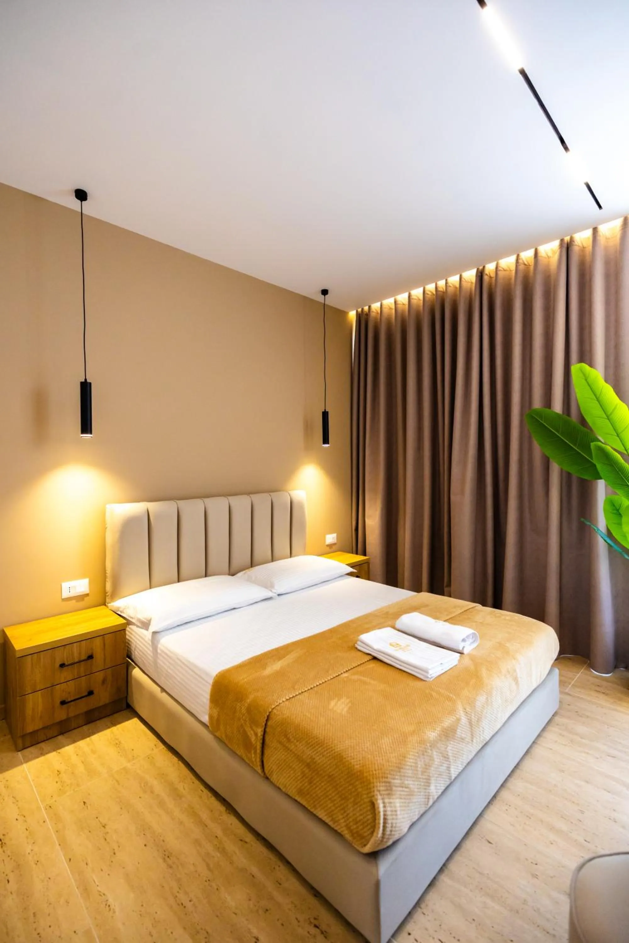 Bed in Sea & Sand Hotel