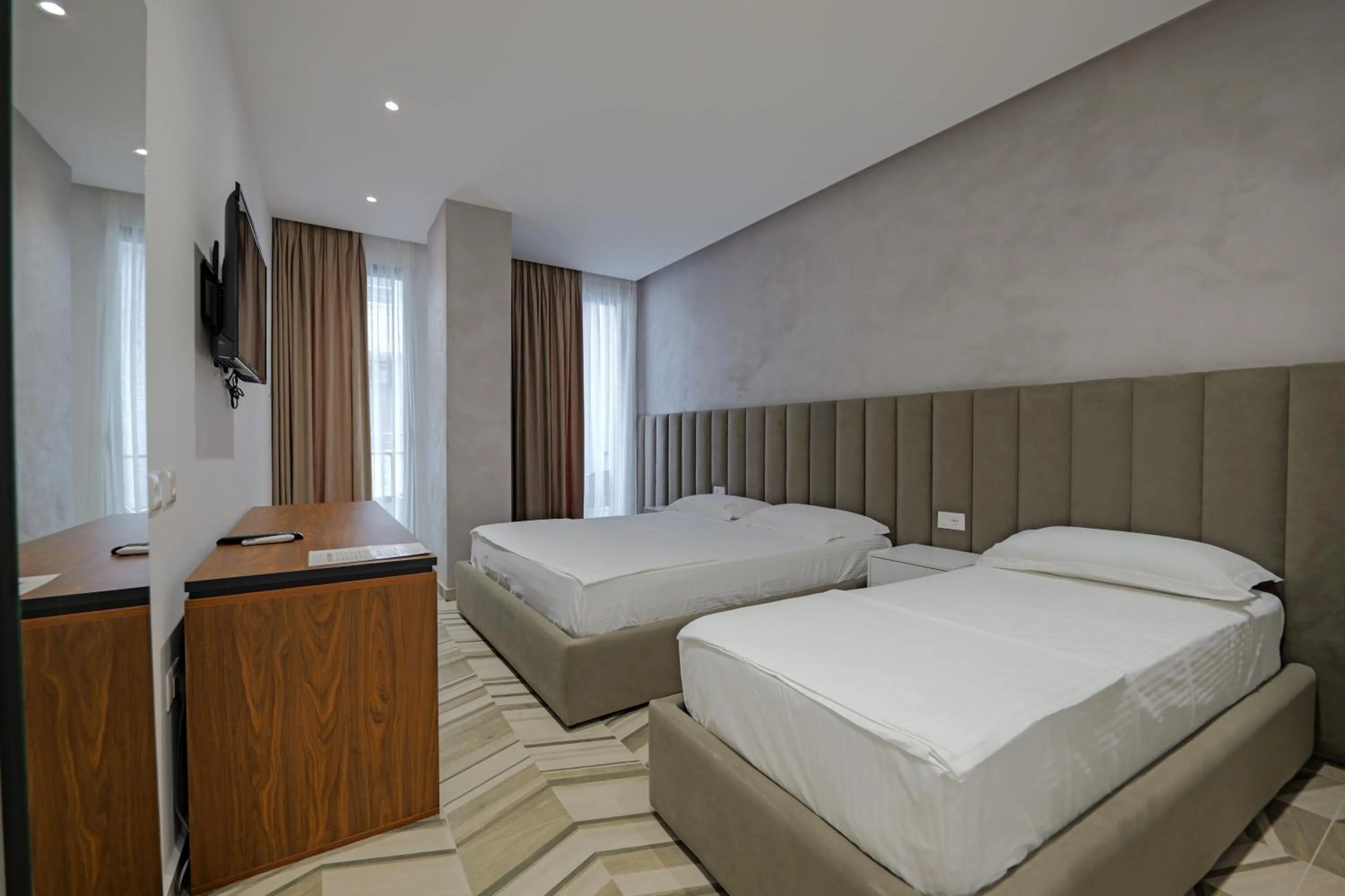 Bed in Sea & Sand Hotel