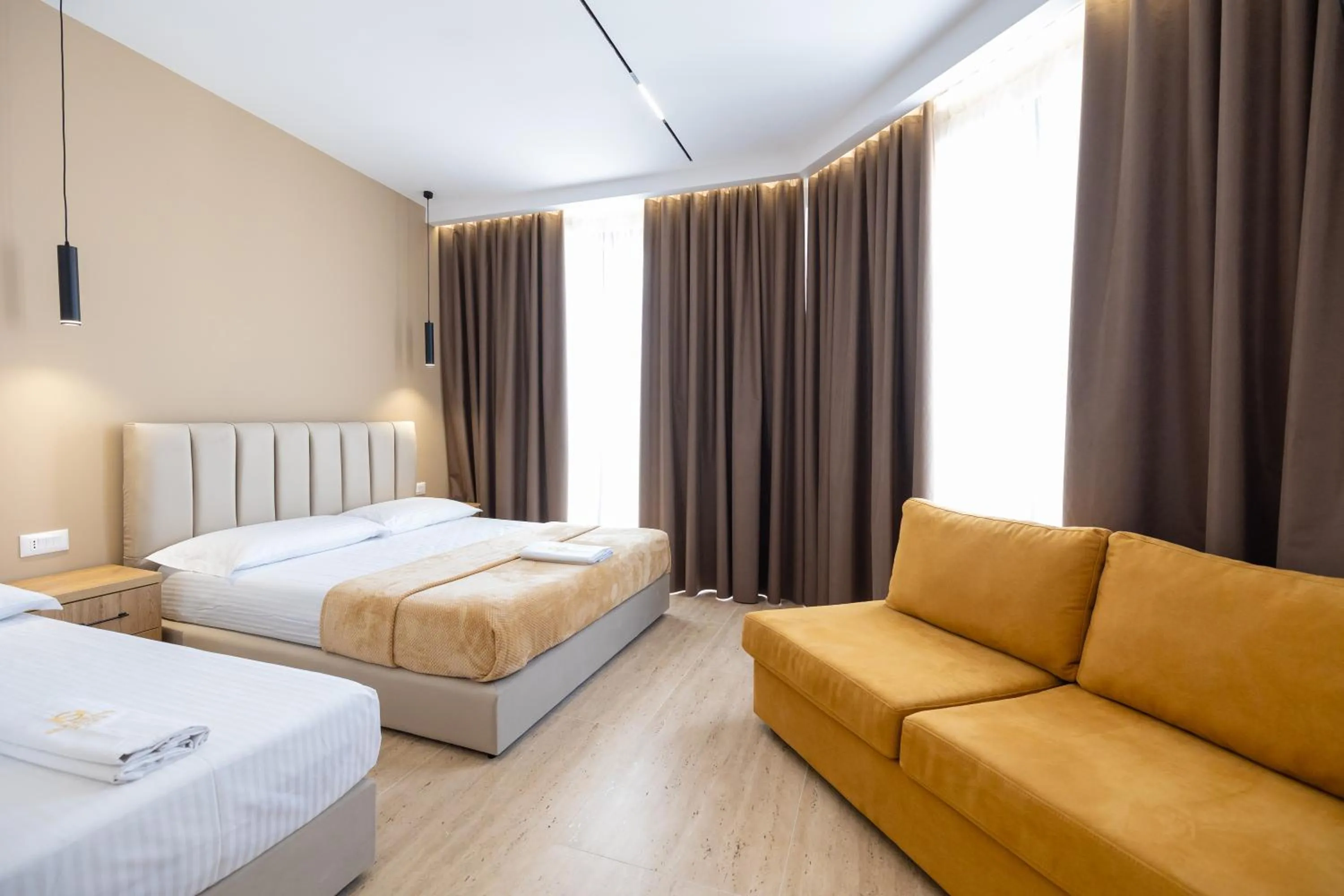 Bed in Sea & Sand Hotel