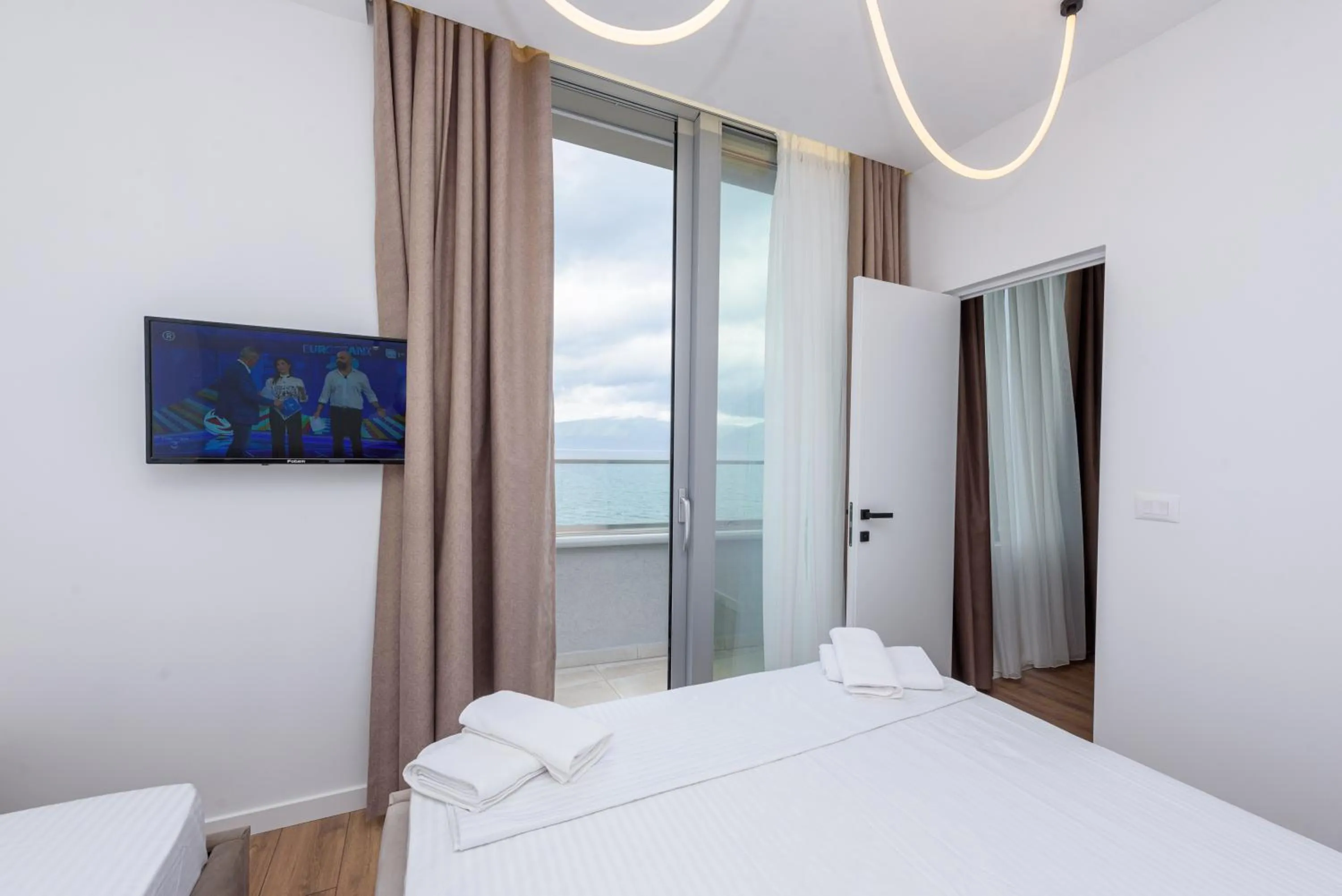 Bed in Sea & Sand Hotel