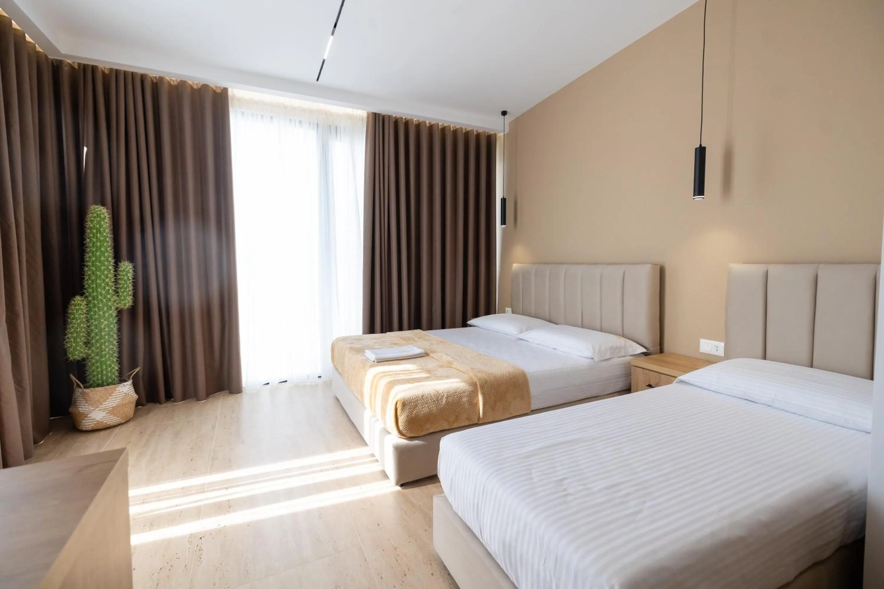 Bed in Sea & Sand Hotel