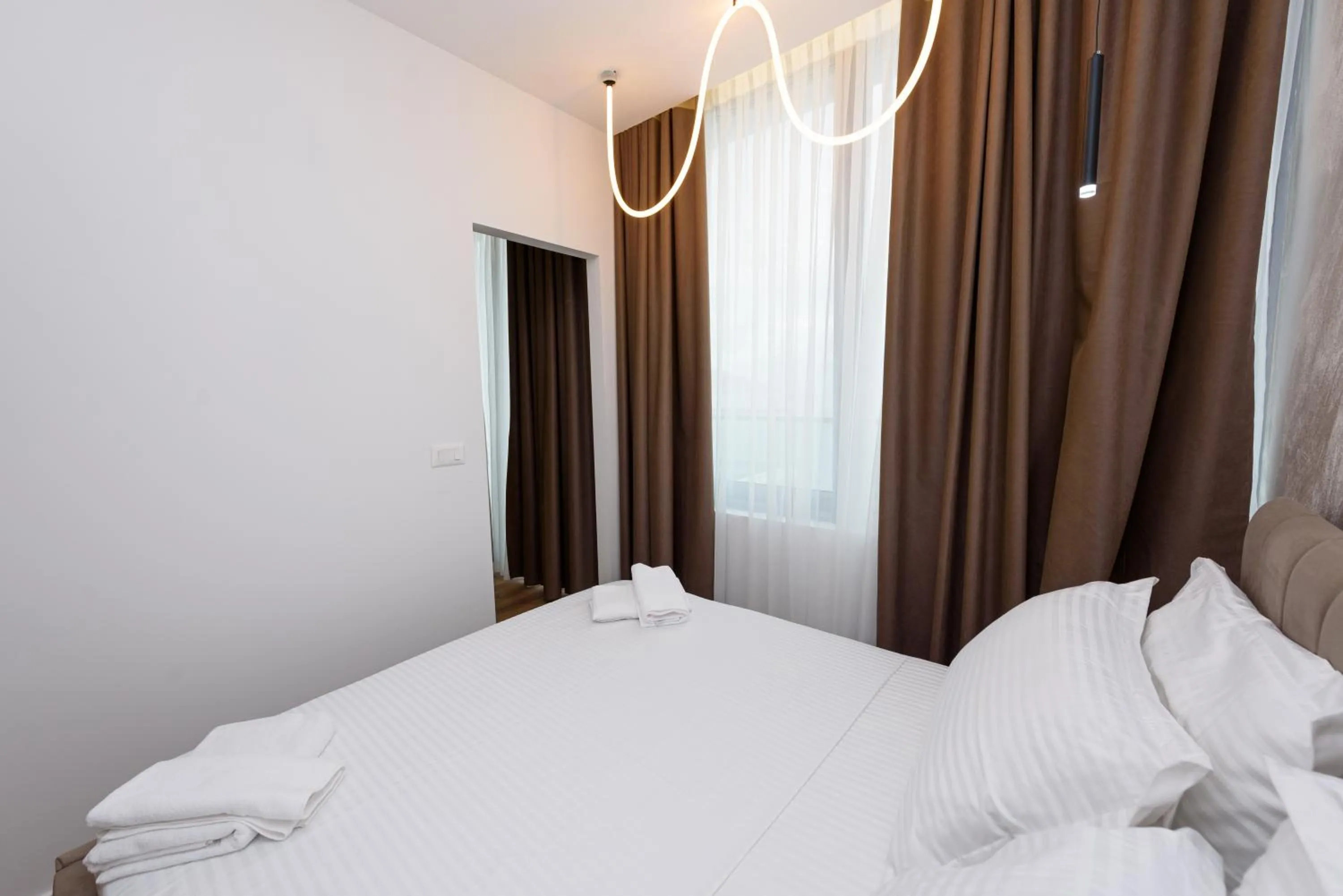 Bed in Sea & Sand Hotel