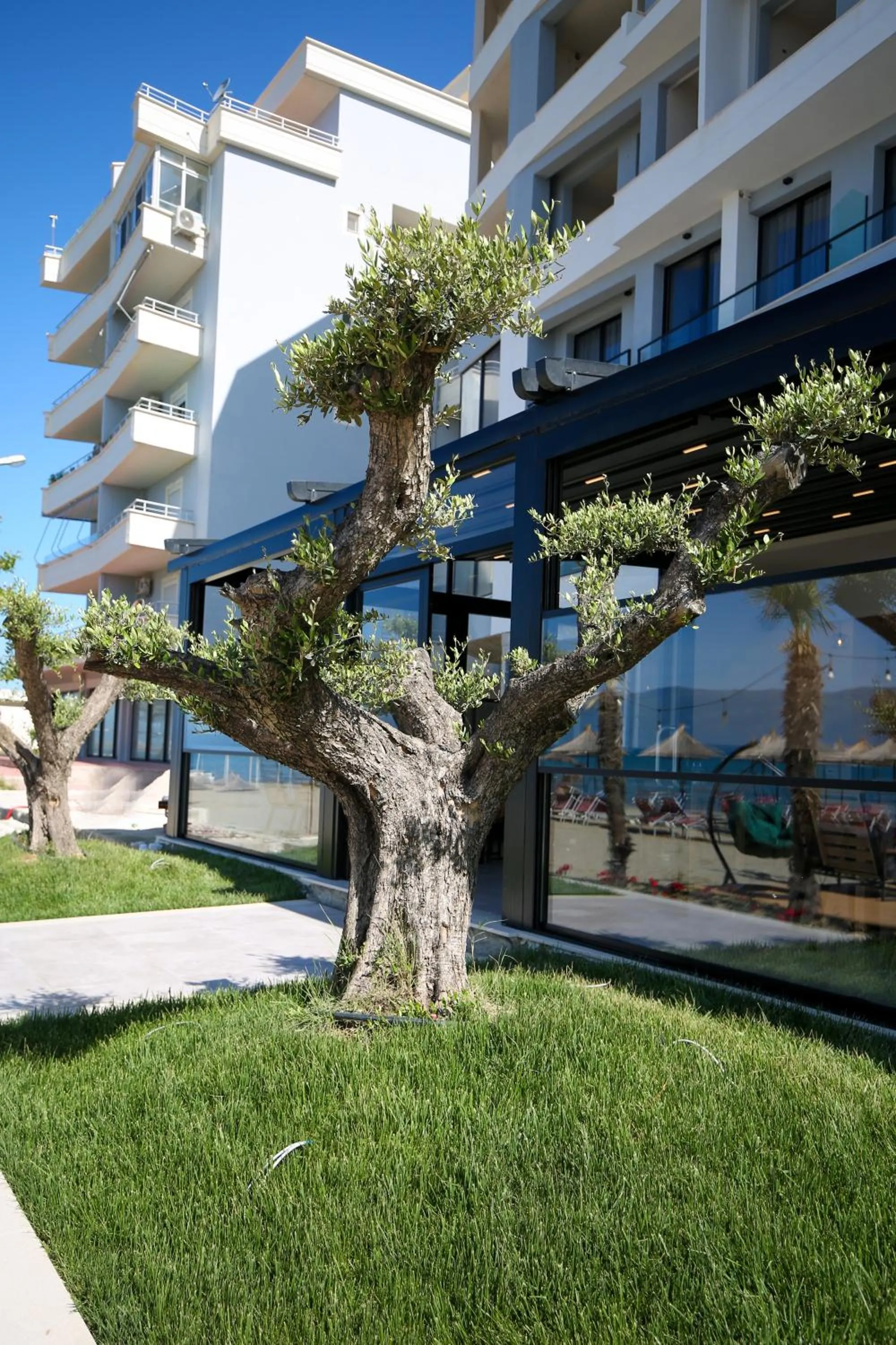 Property building in Sea & Sand Hotel