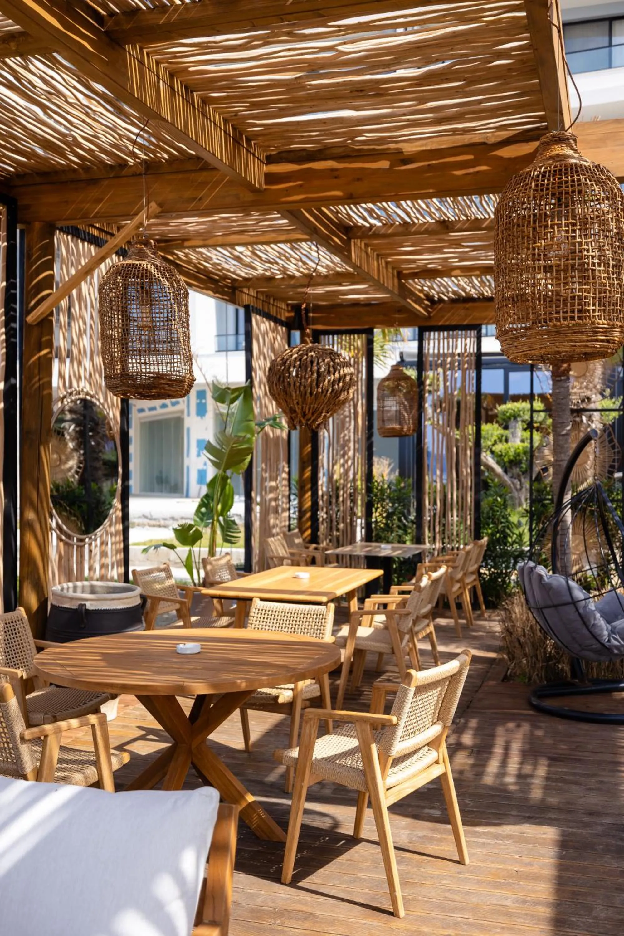 Patio in Sea & Sand Hotel