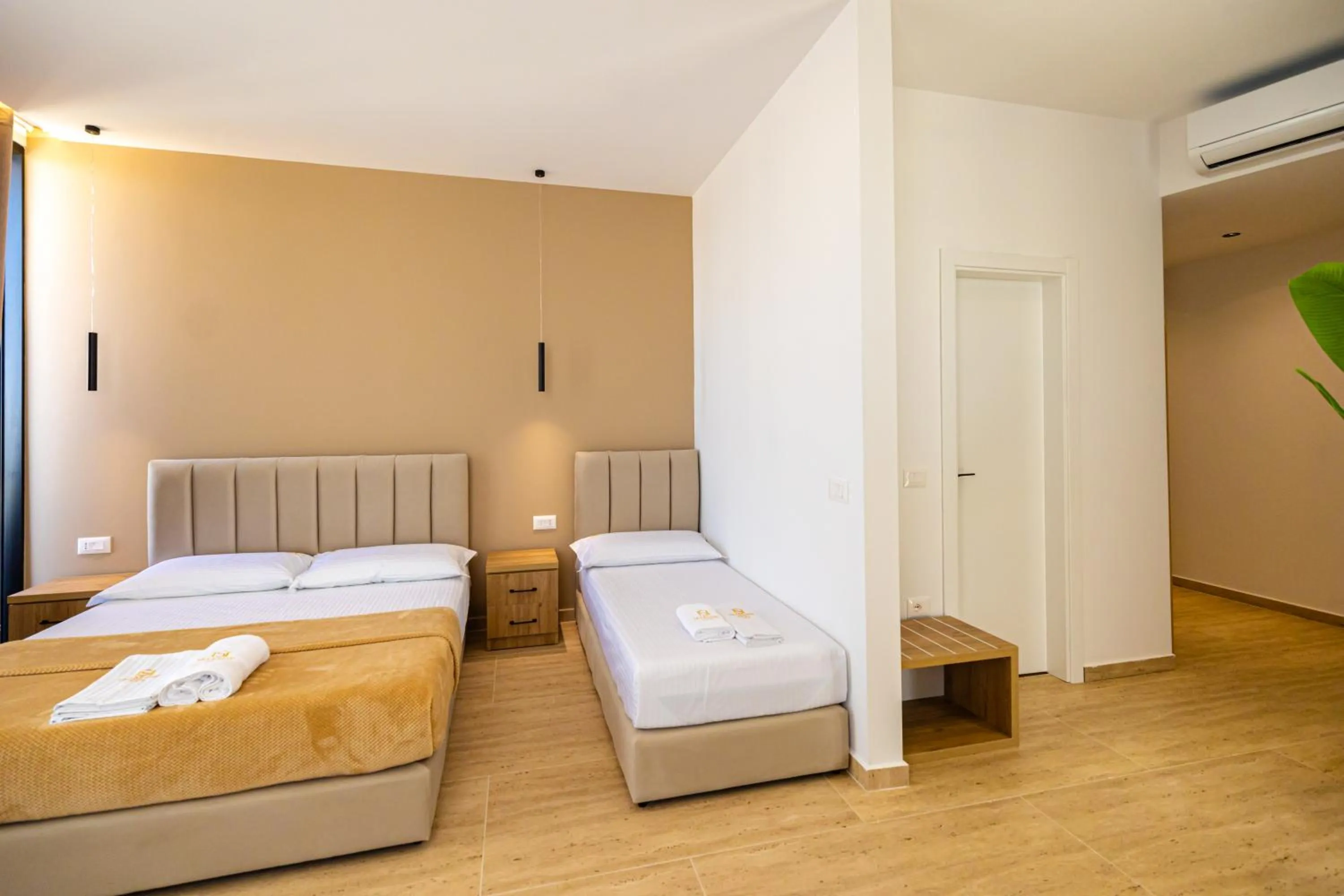 Bed in Sea & Sand Hotel