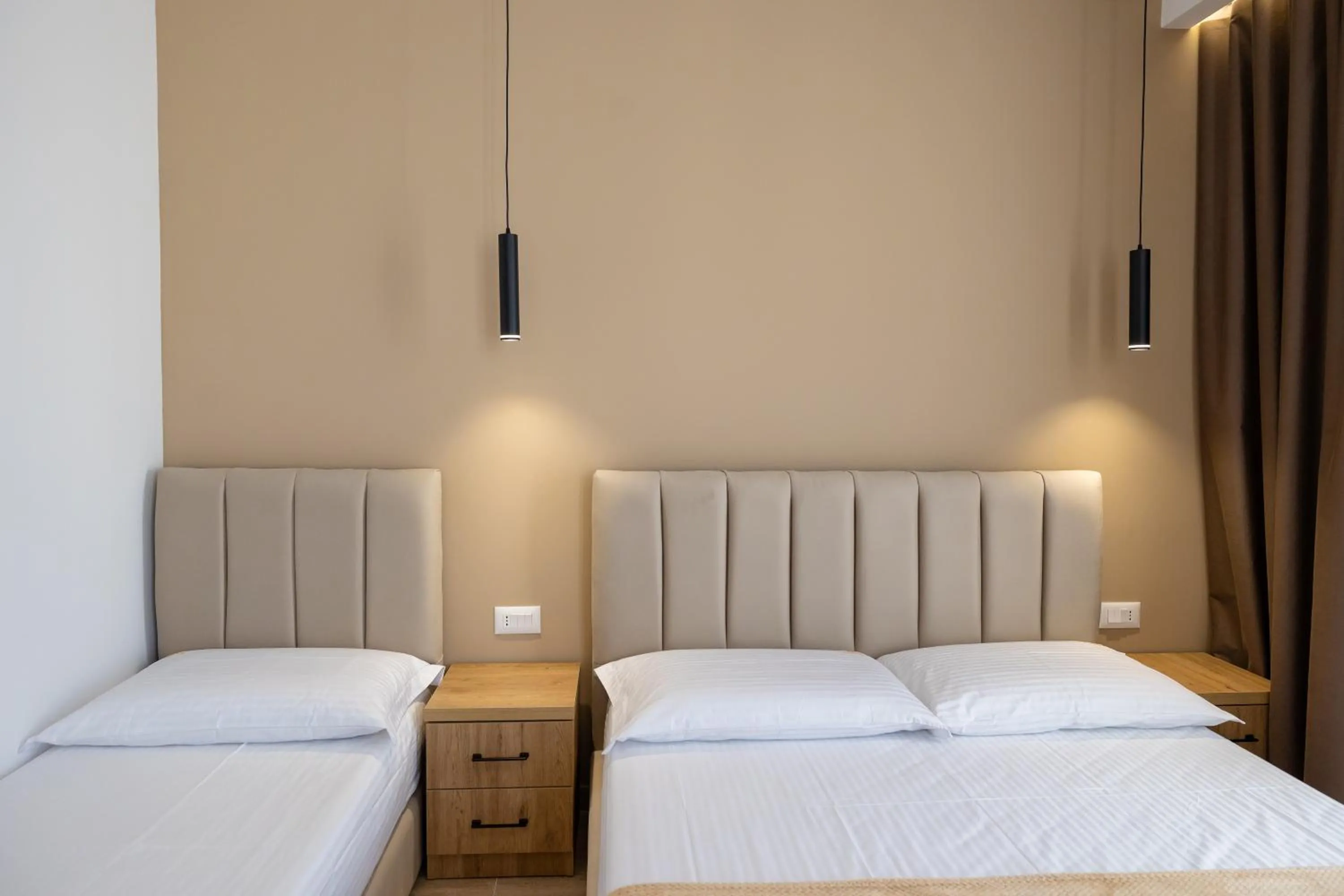 Bed in Sea & Sand Hotel