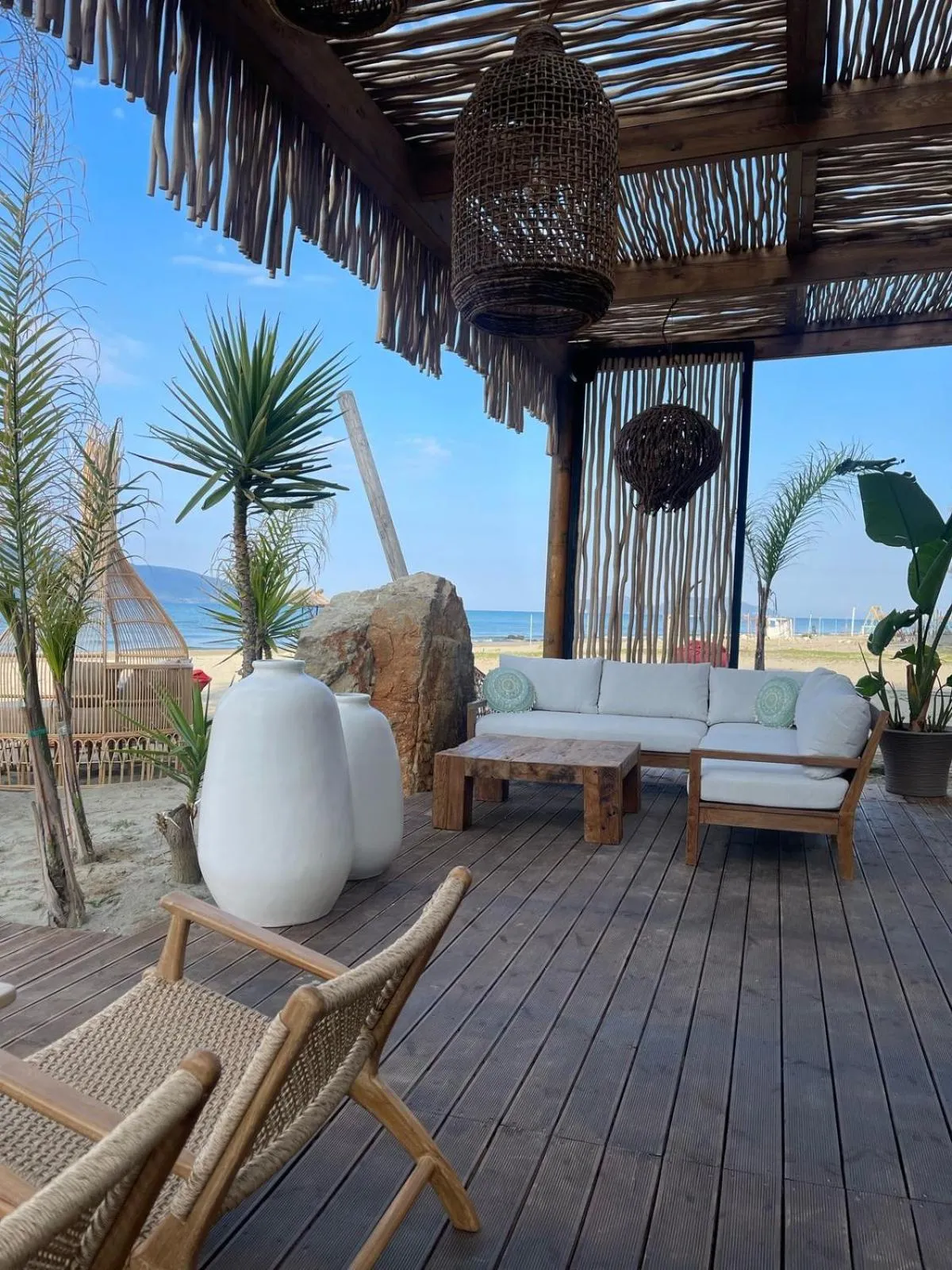 Patio in Sea & Sand Hotel