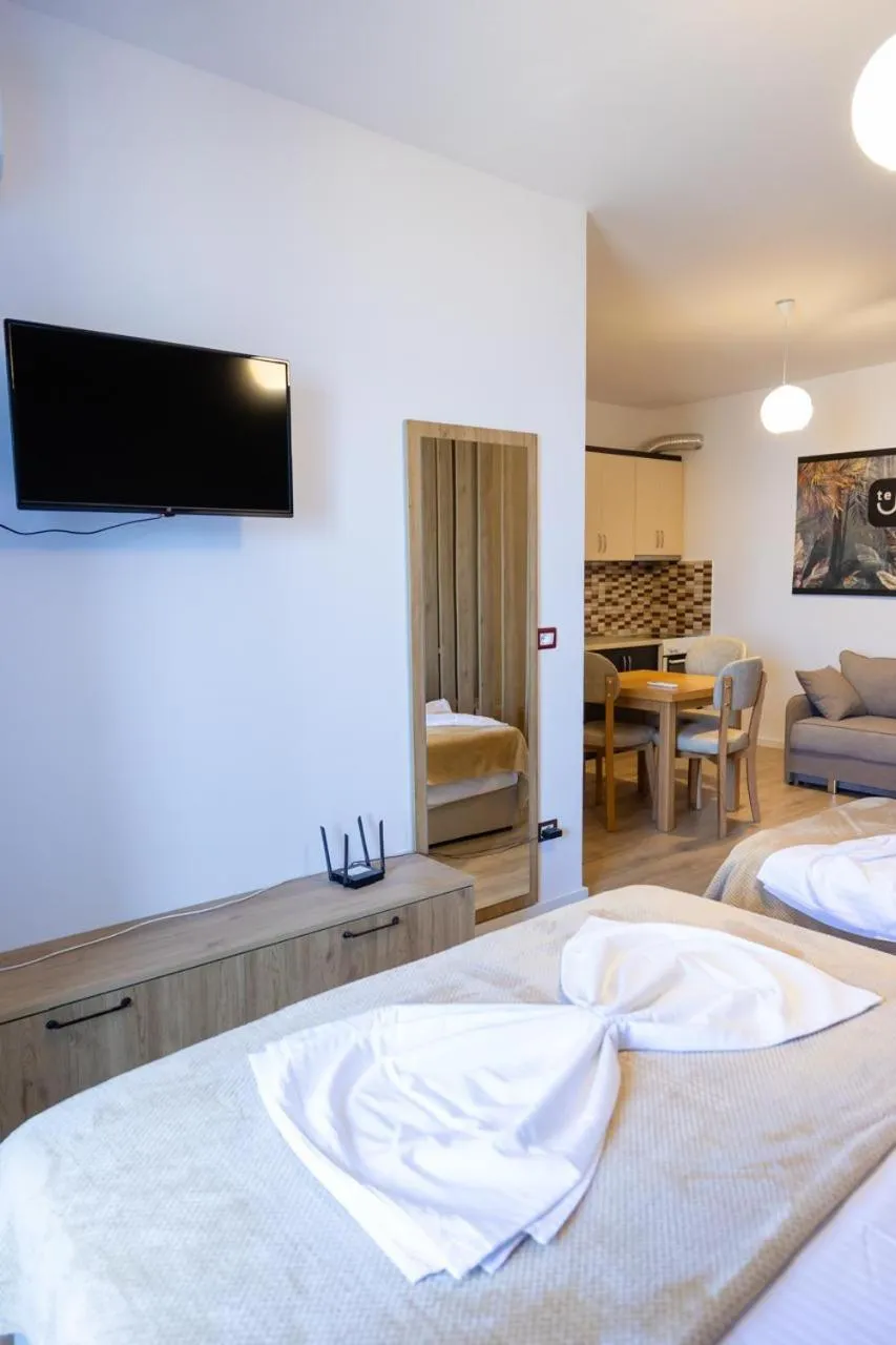 Bed in Sea & Sand Hotel