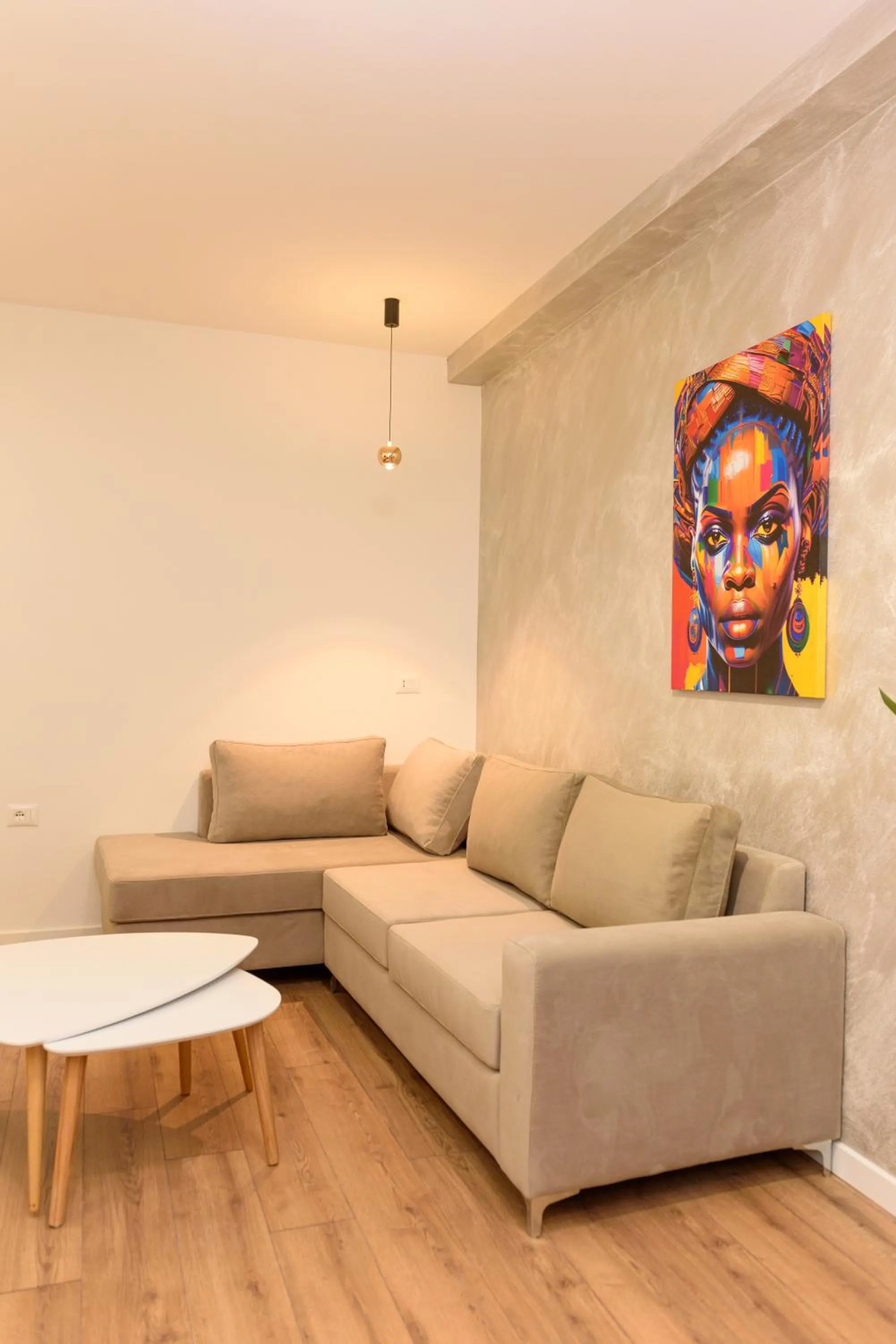 Living room in Sea & Sand Hotel