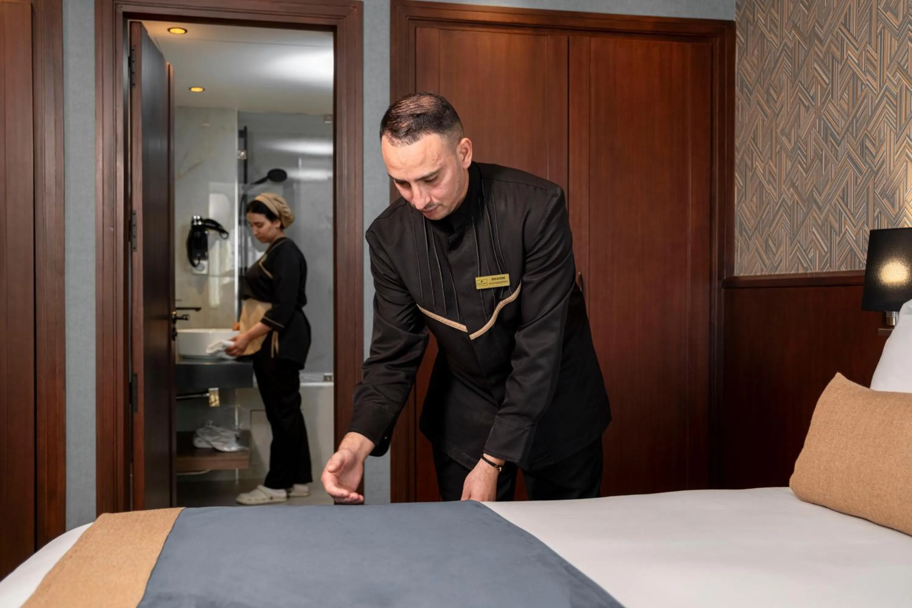 Bed in Idou Anfa Hôtel & Spa