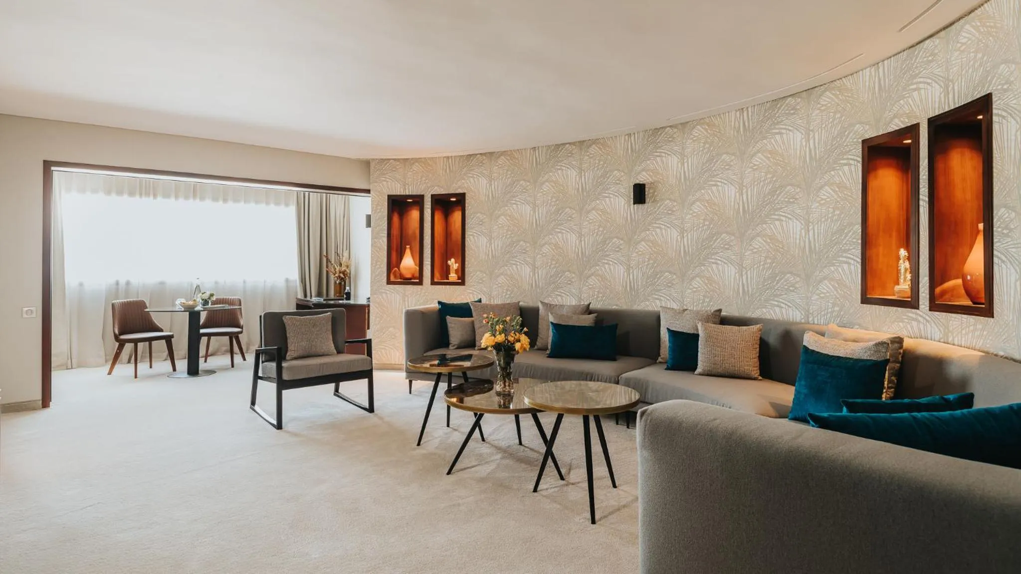 Communal lounge/ TV room in Idou Anfa Hôtel & Spa