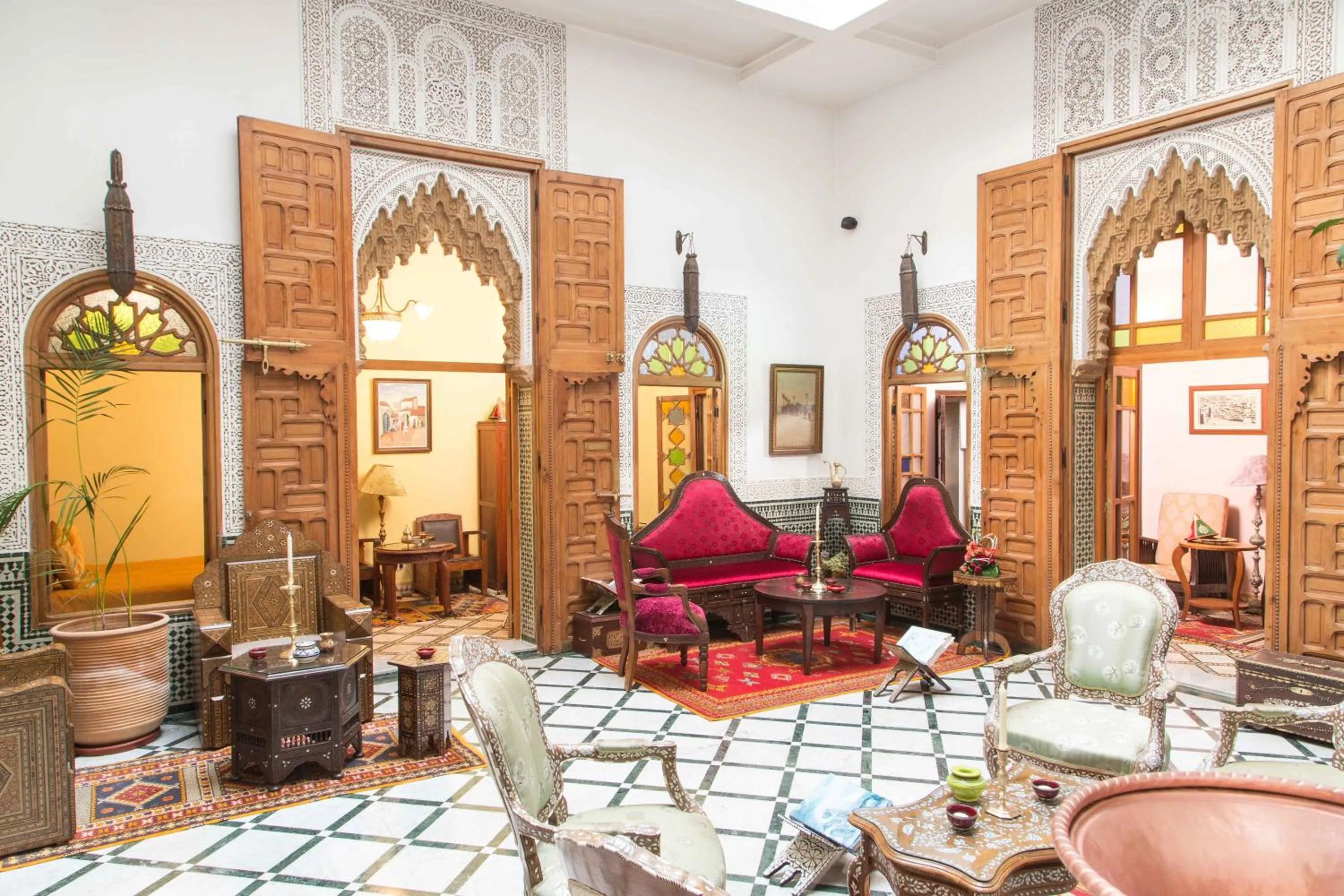 Lobby or reception in Dar El Kébira