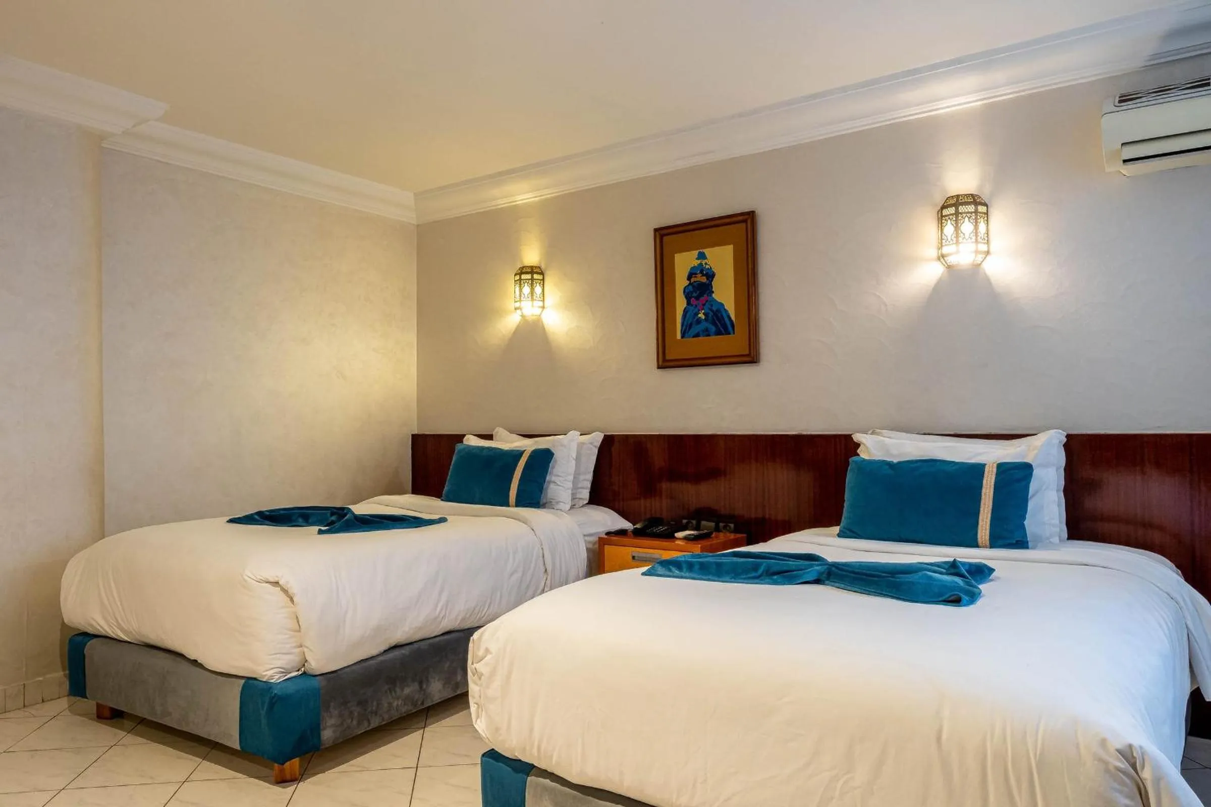 Bed in Hotel Casablanca City Center