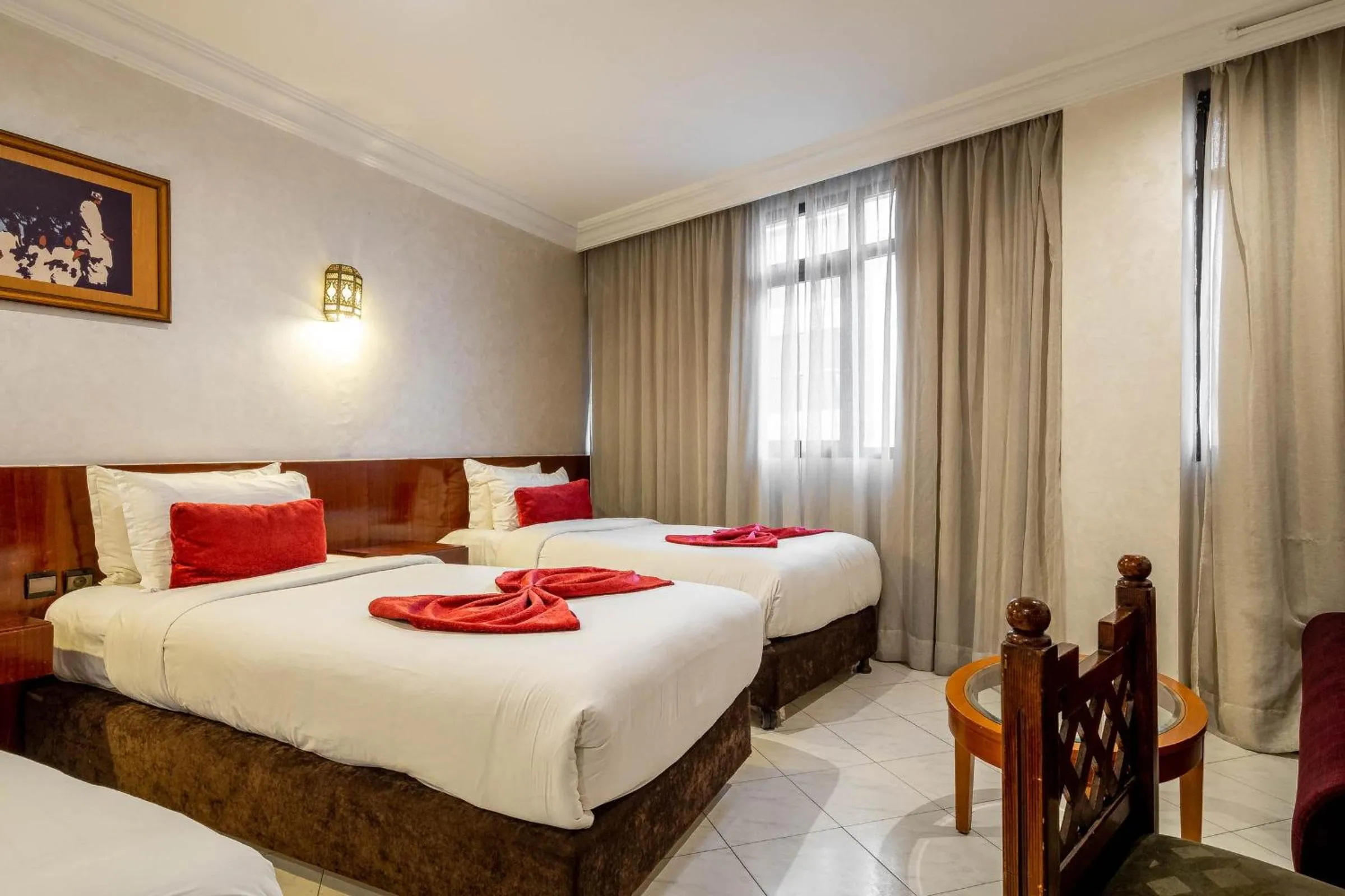 Bed in Hotel Casablanca City Center