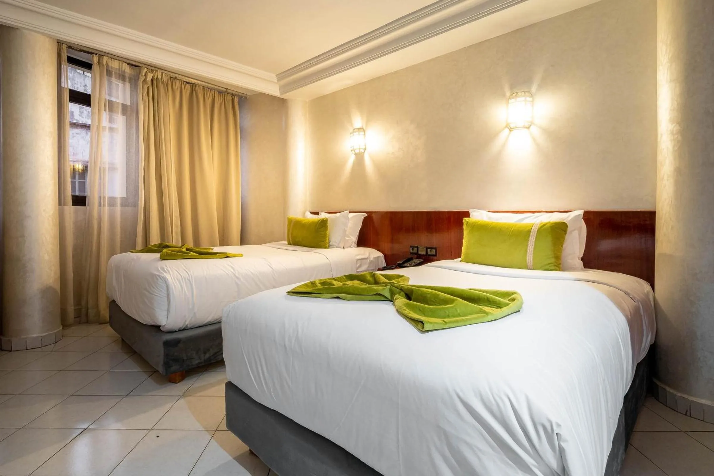 Bed in Hotel Casablanca City Center