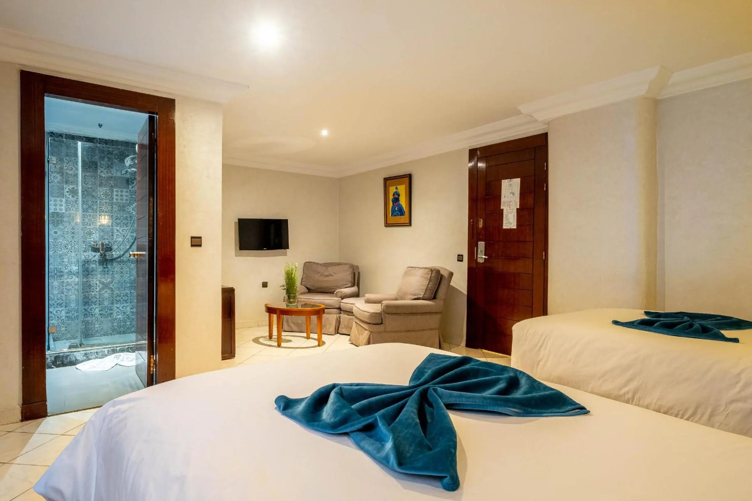 Bed in Hotel Casablanca City Center