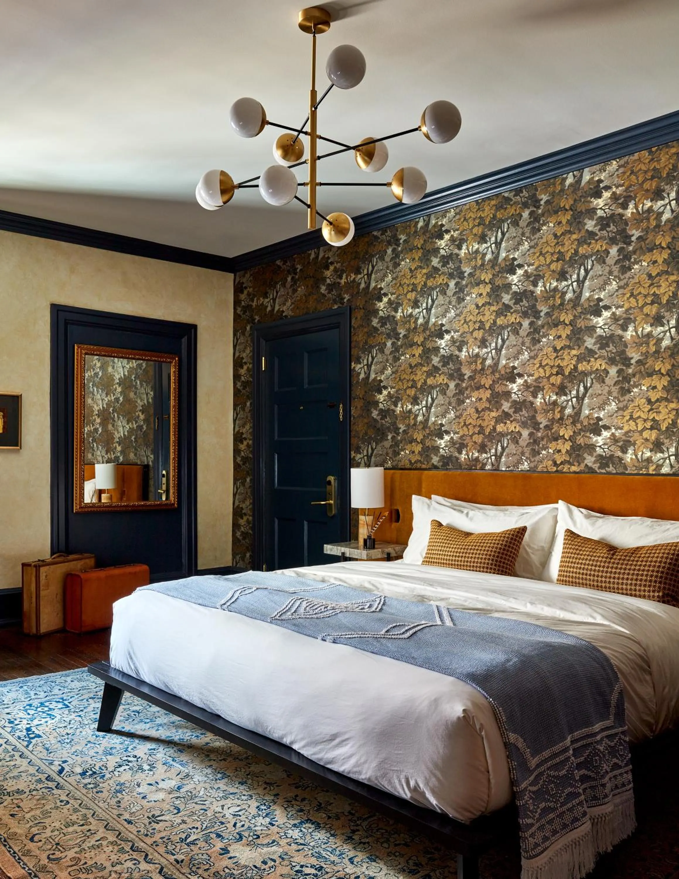 Bed in Guild House Hotel