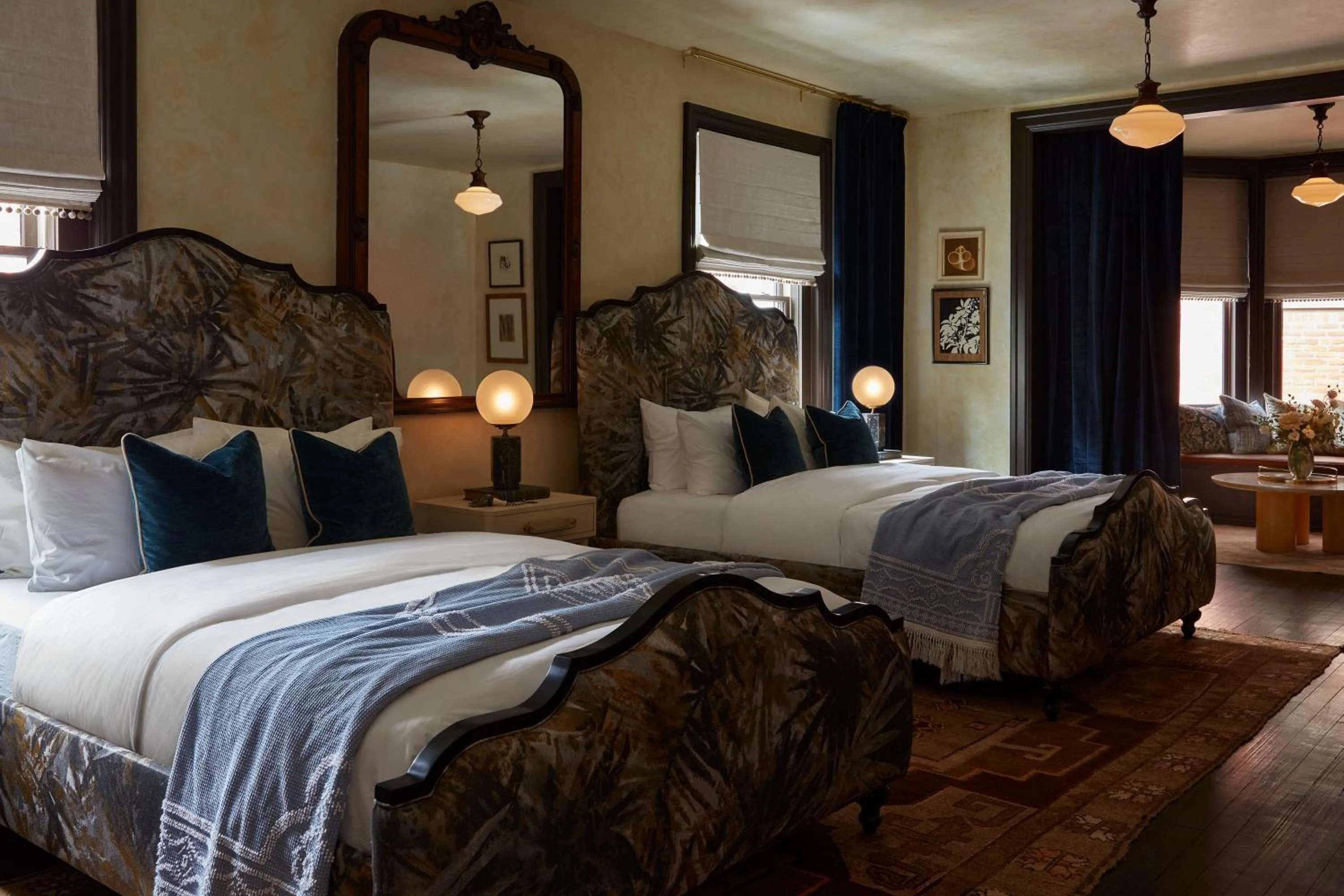 Bed in Guild House Hotel