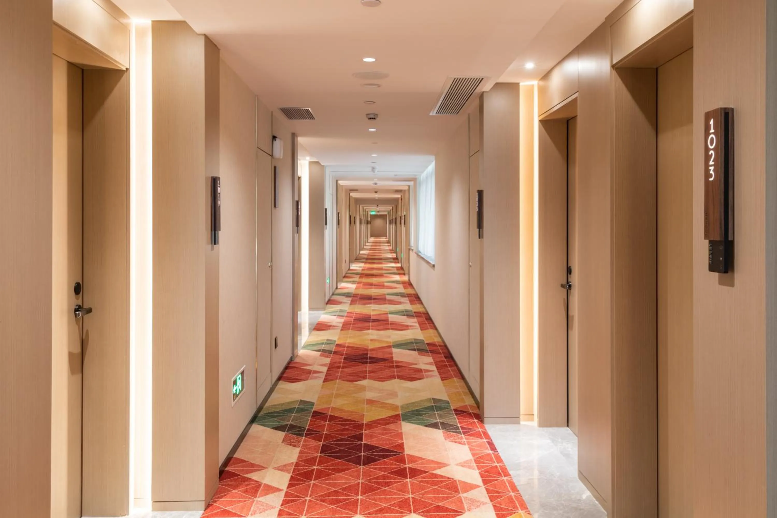 elevator in Guangzhou Baiyun Airport MeHood Liz Hotel