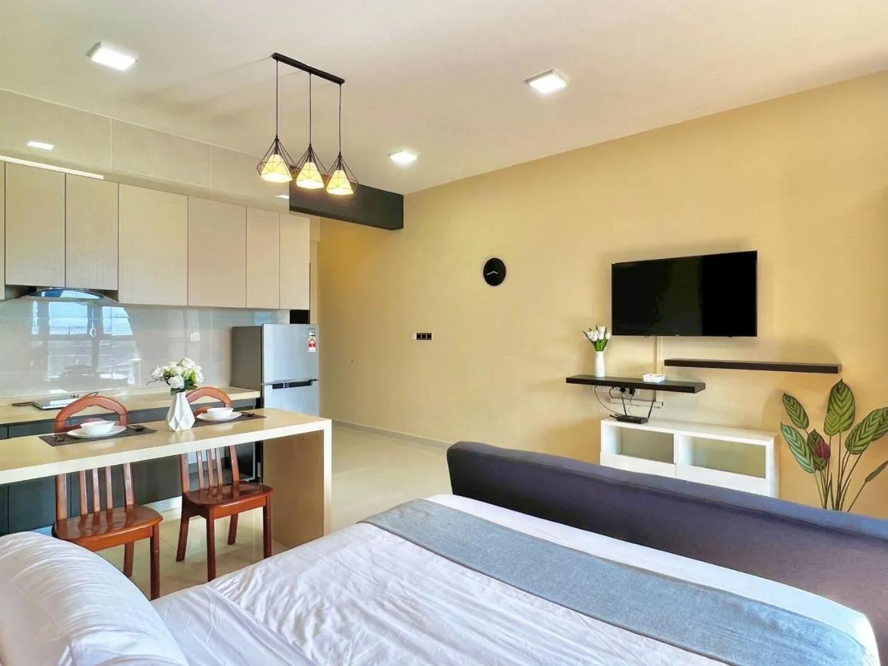 Bed in Country Garden by Antlerzone