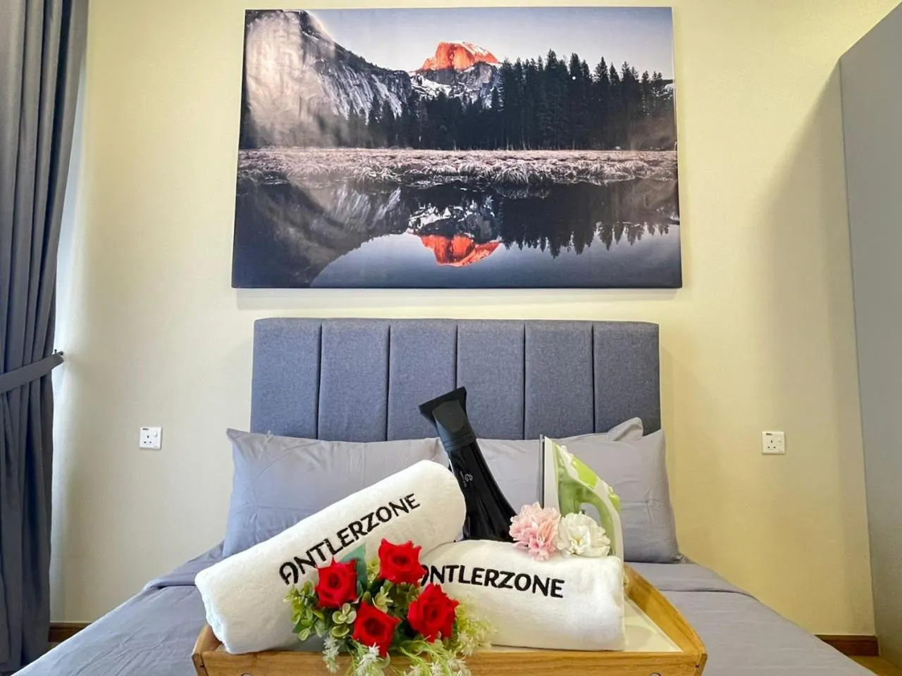 Bed in Country Garden by Antlerzone