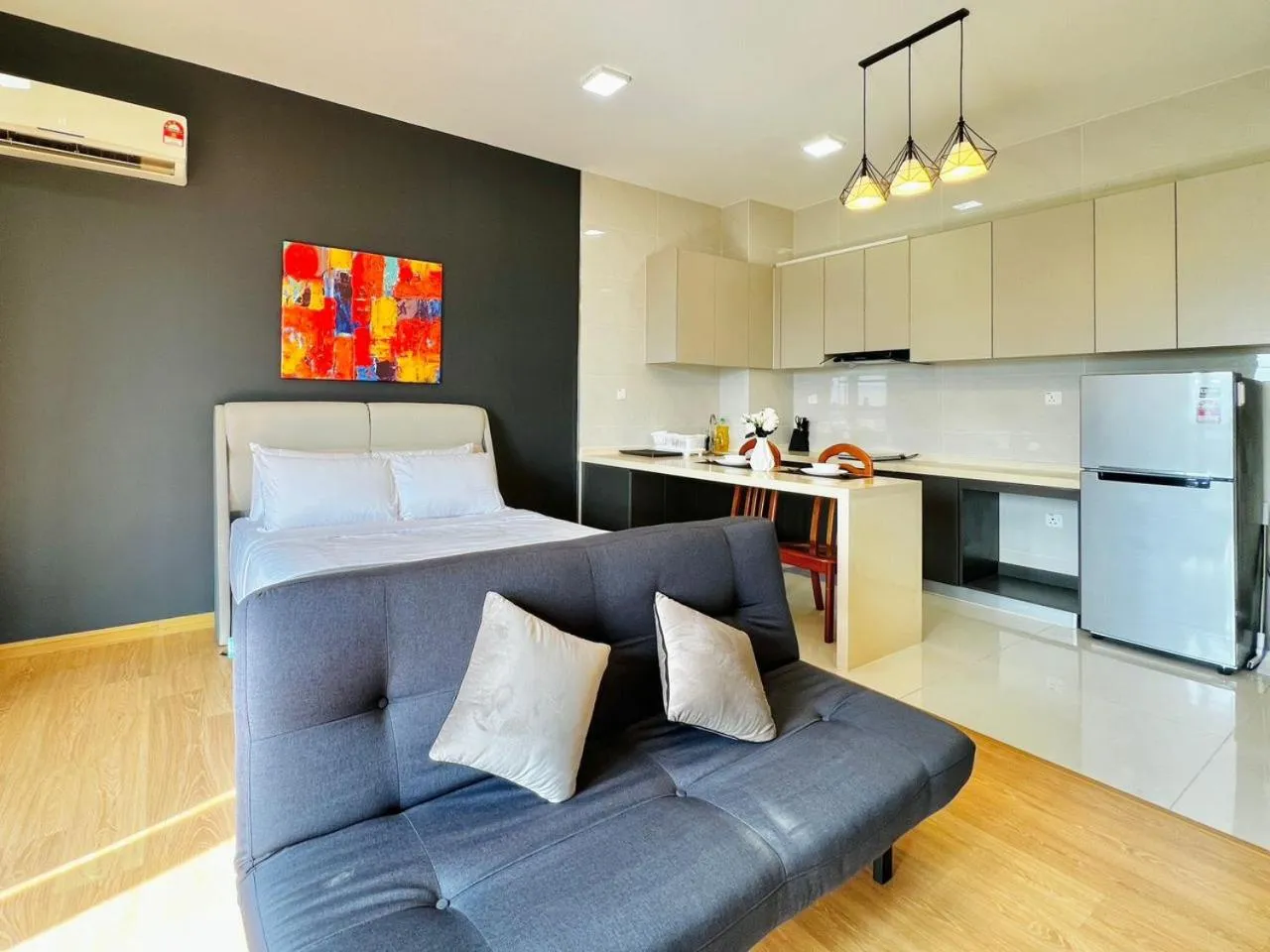 Bed in Country Garden by Antlerzone