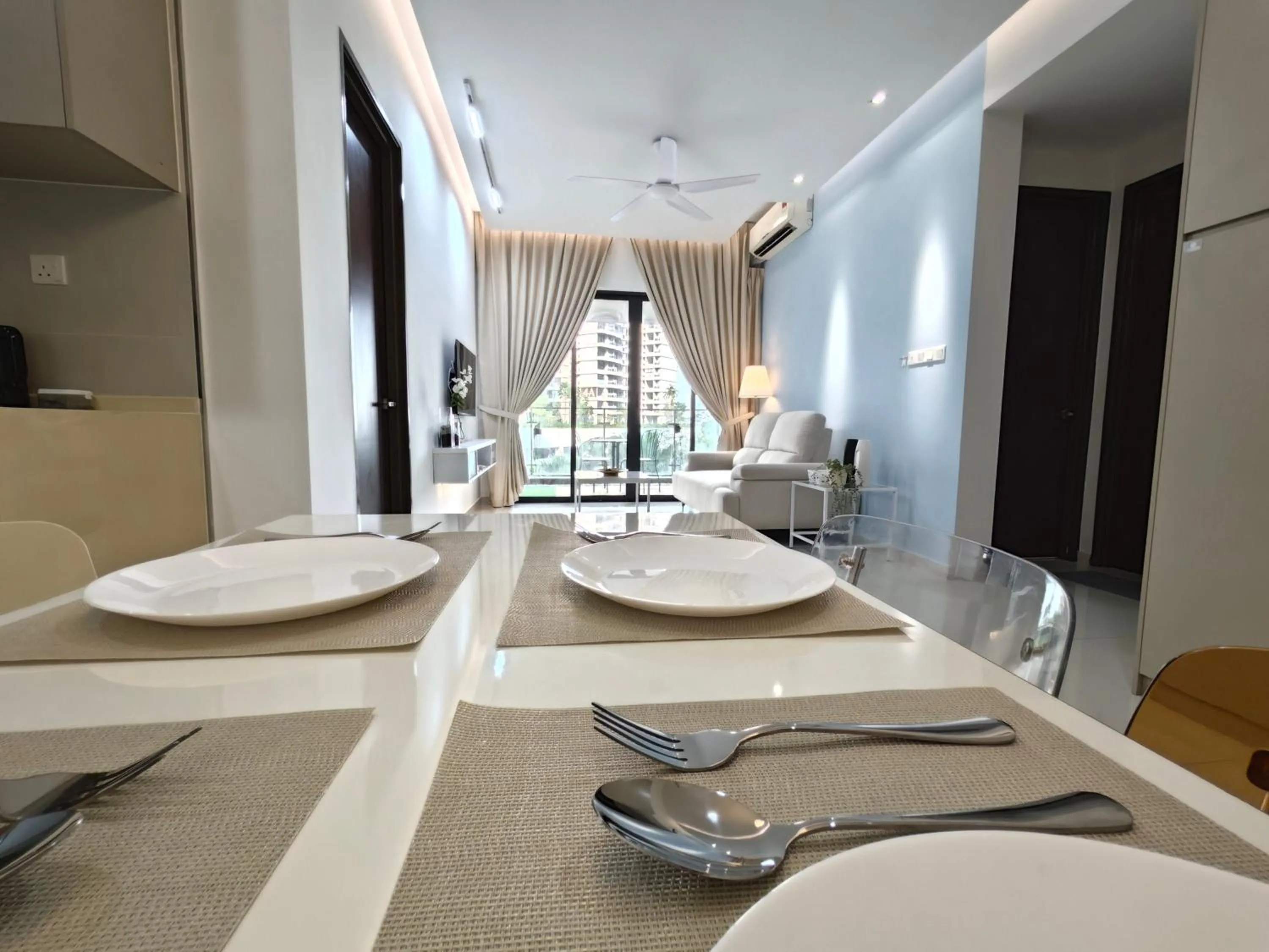 Dining area in Country Garden by Antlerzone