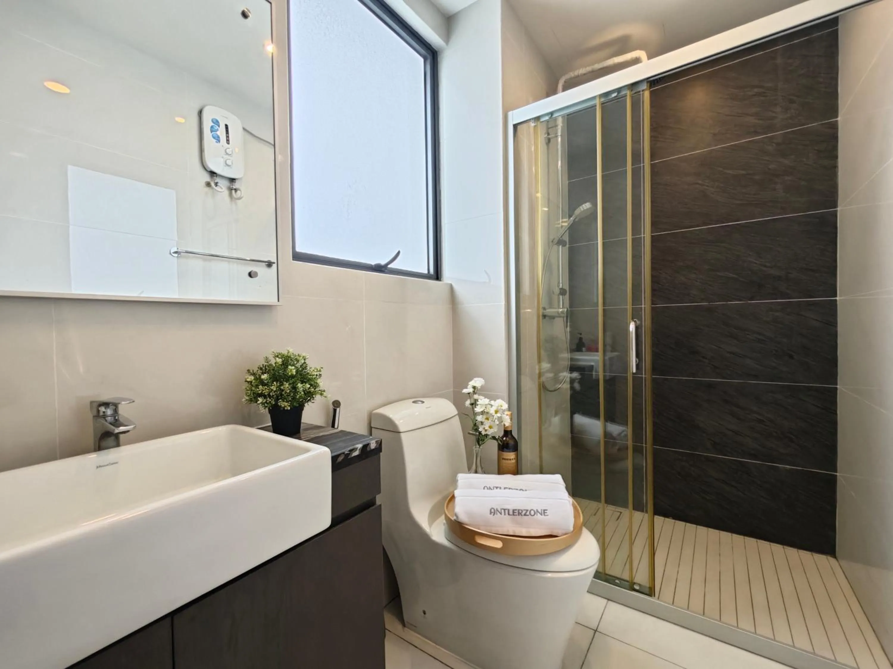 Bathroom in Country Garden by Antlerzone