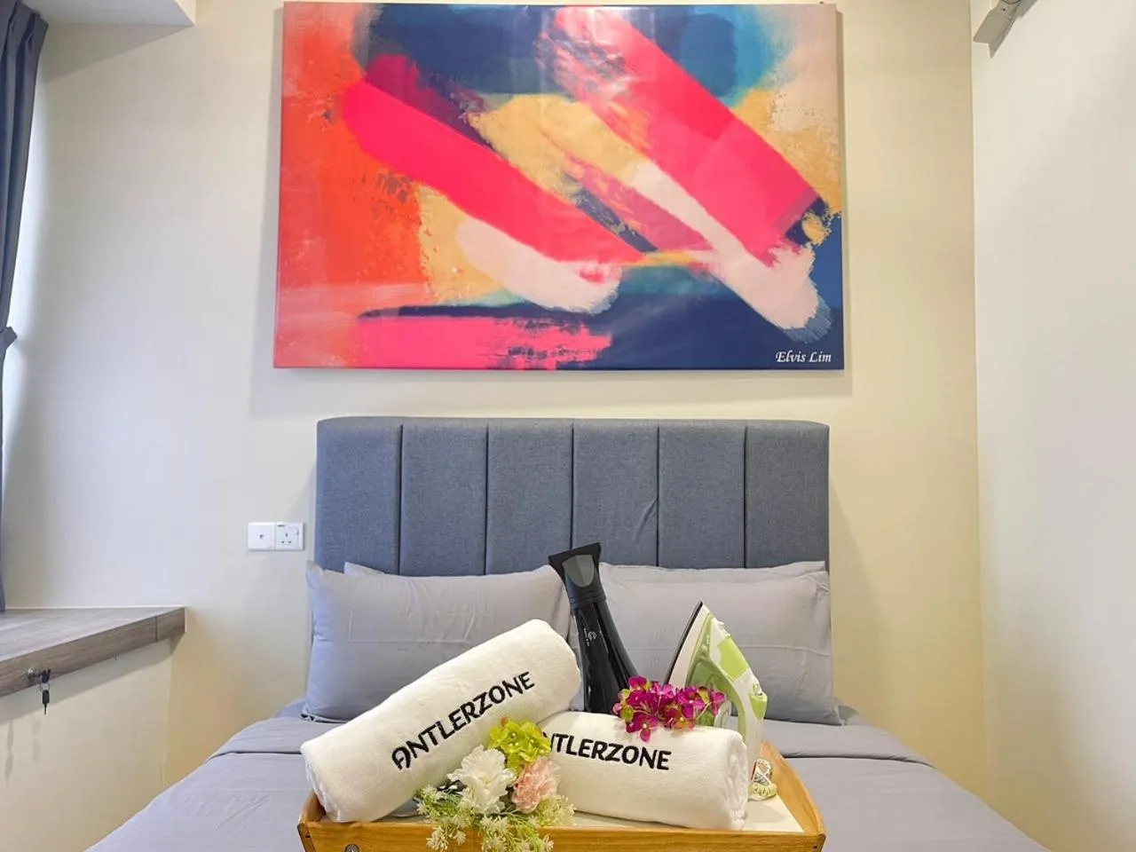 Bed in Country Garden by Antlerzone