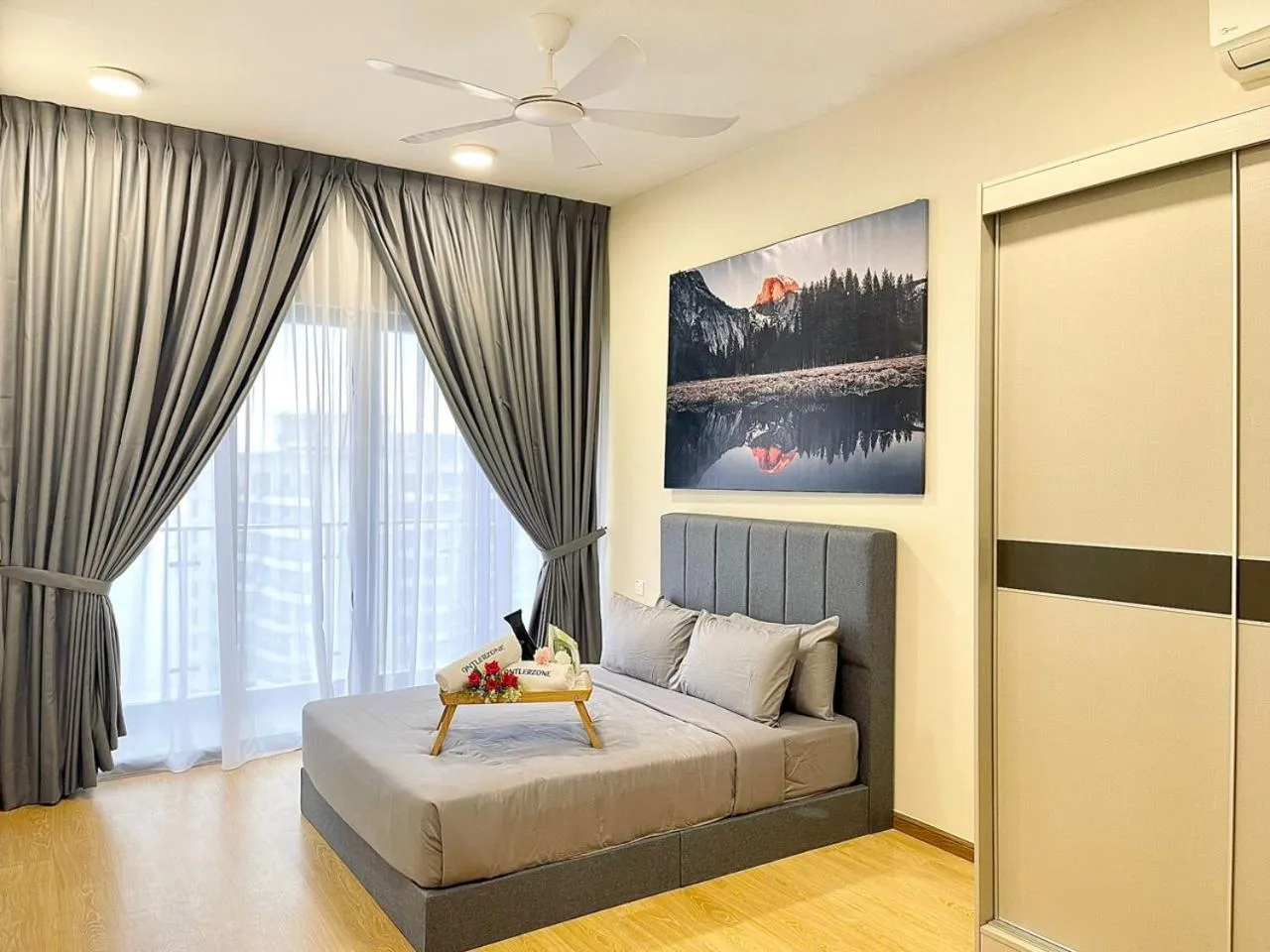 Bed in Country Garden by Antlerzone