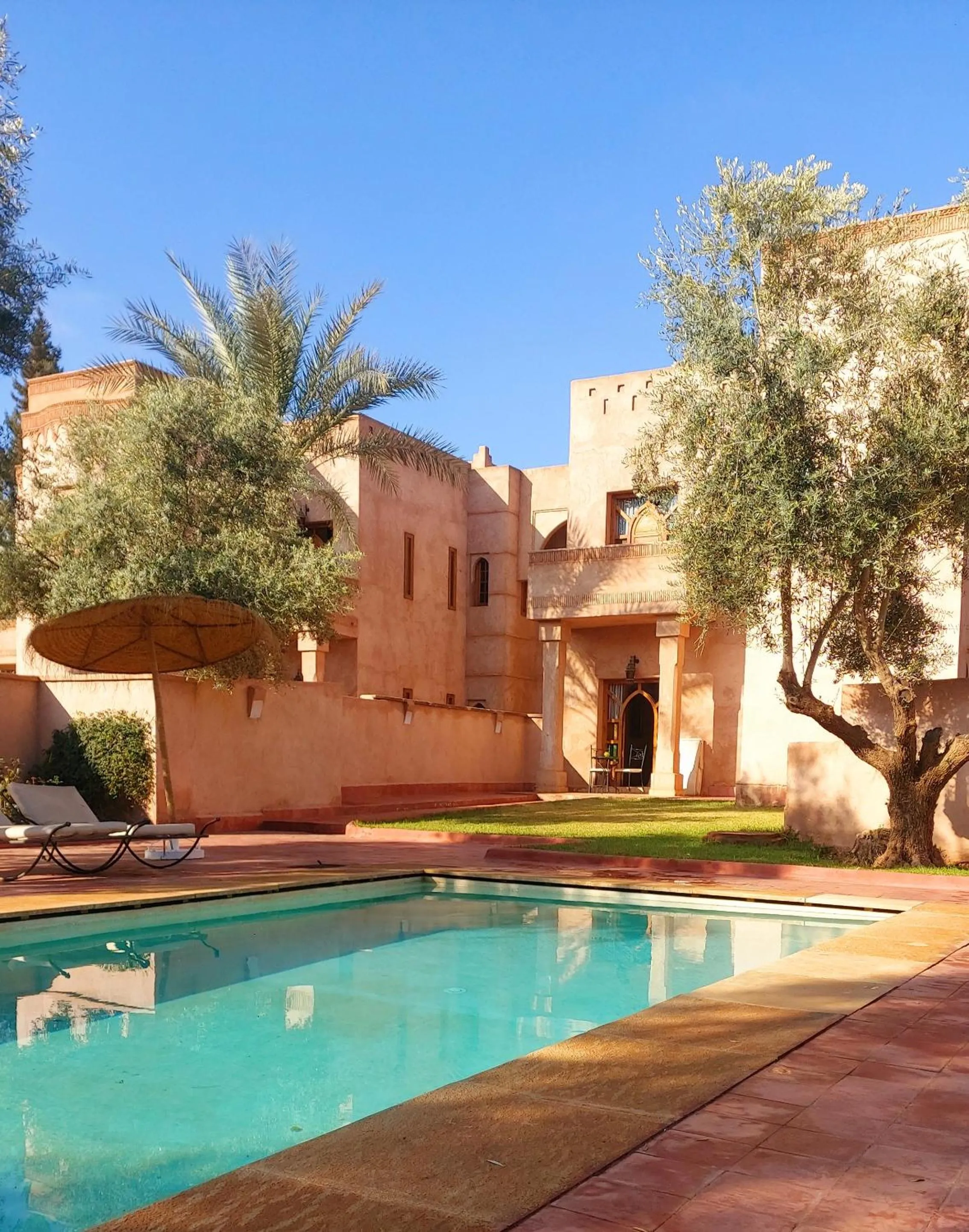 Swimming pool in La Maison Des Oliviers