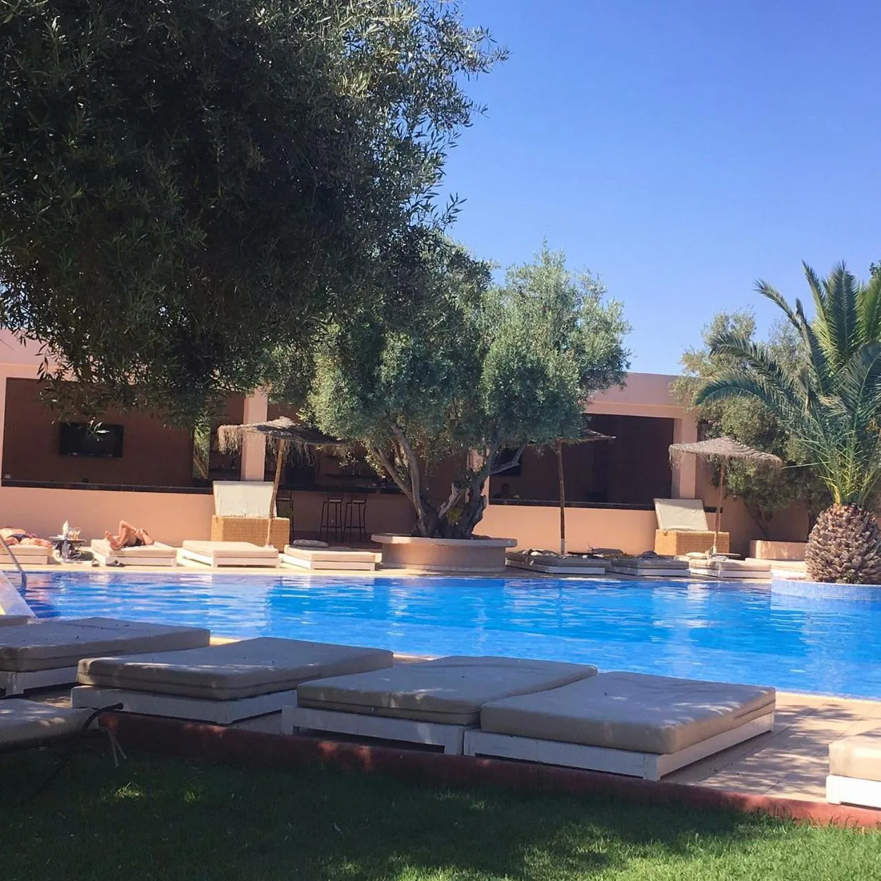 Swimming pool in La Maison Des Oliviers