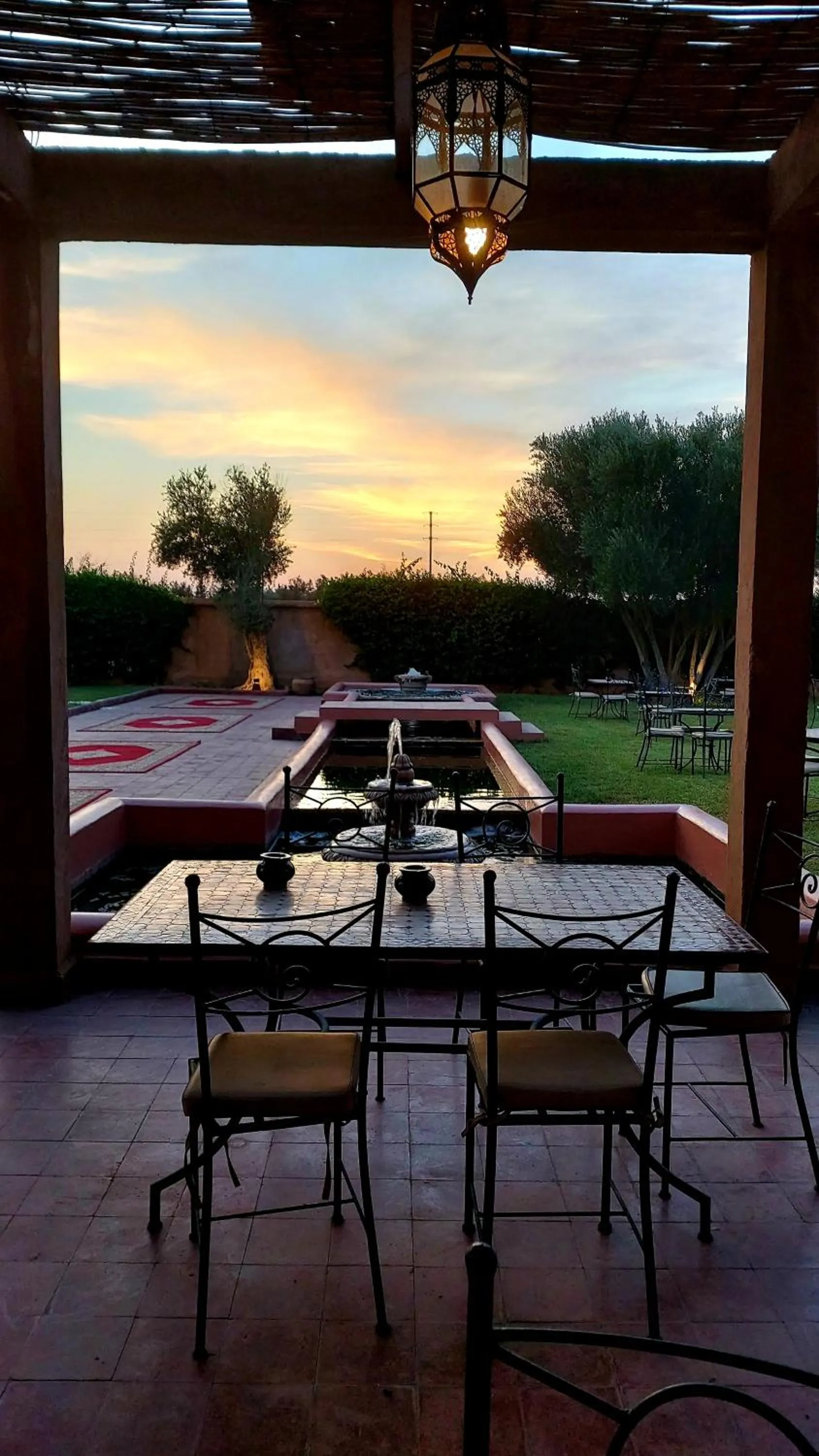 Patio in La Maison Des Oliviers