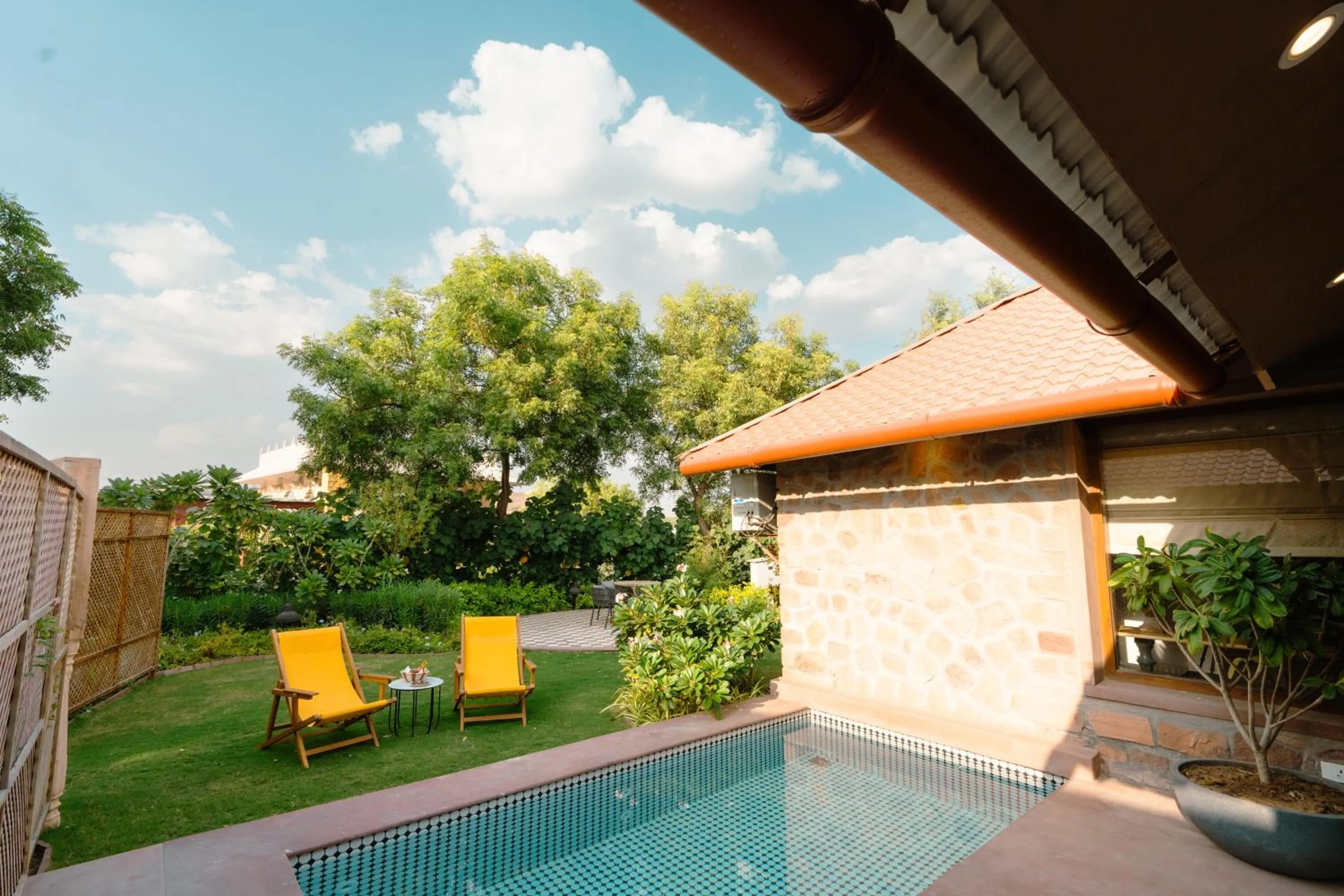 Patio in Surpura Bagh