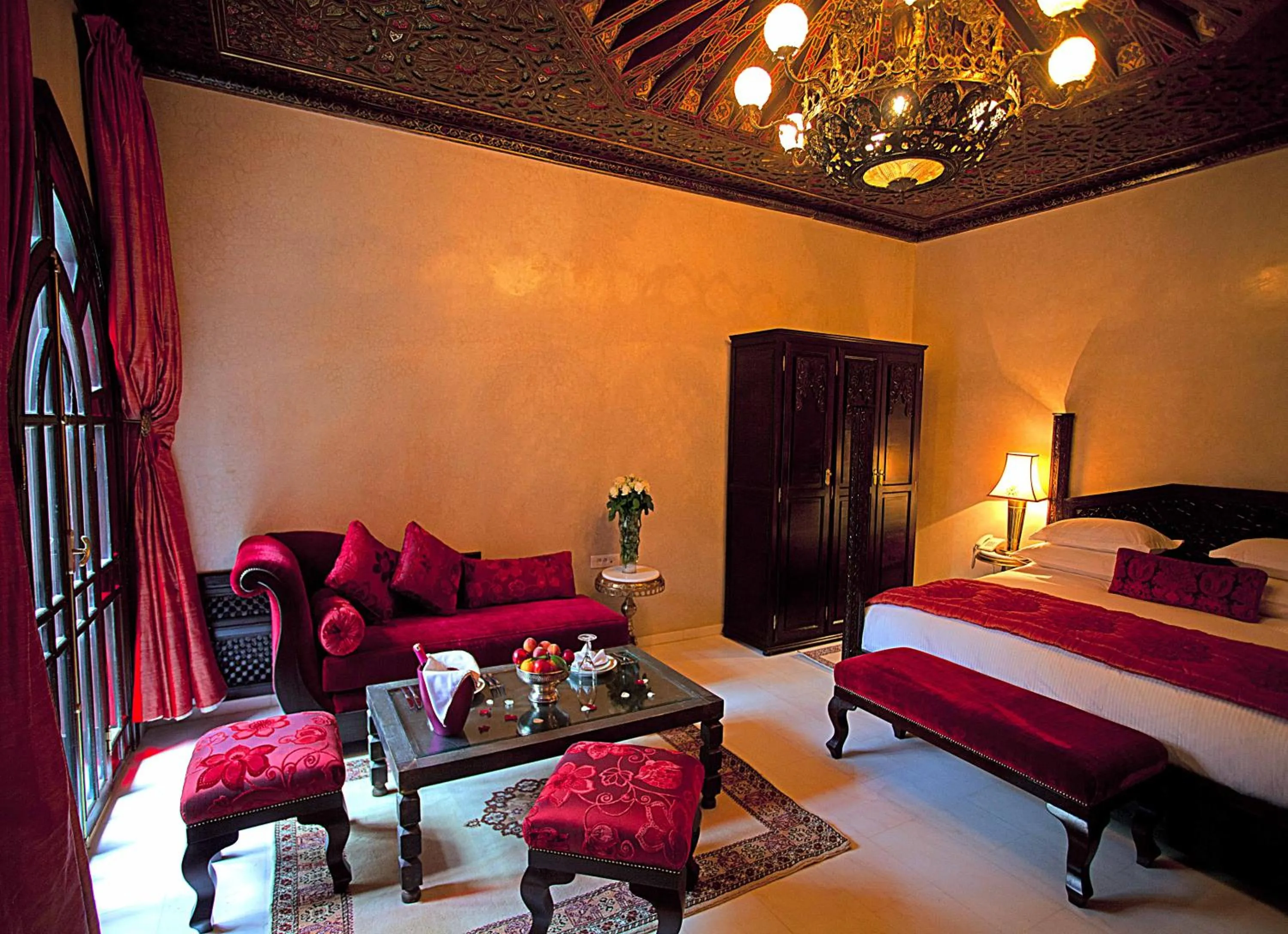 Bed in Palais Shéhérazade & Spa