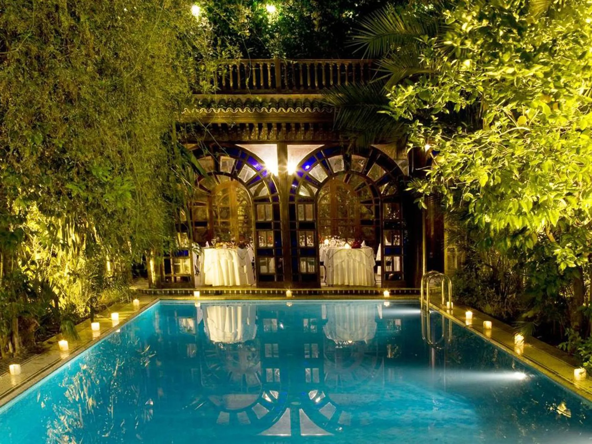Swimming pool in Palais Shéhérazade & Spa