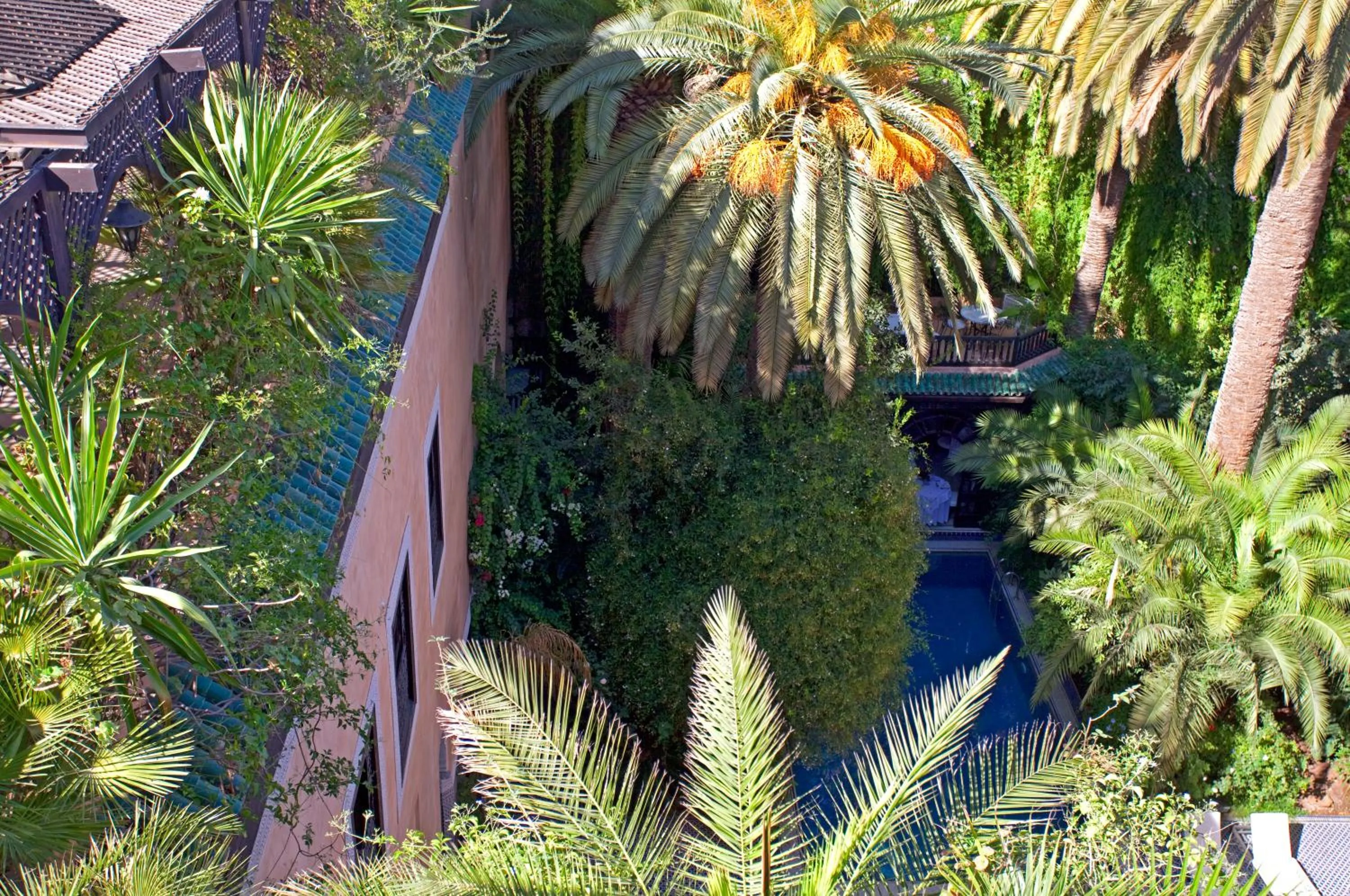 Patio in Palais Shéhérazade & Spa