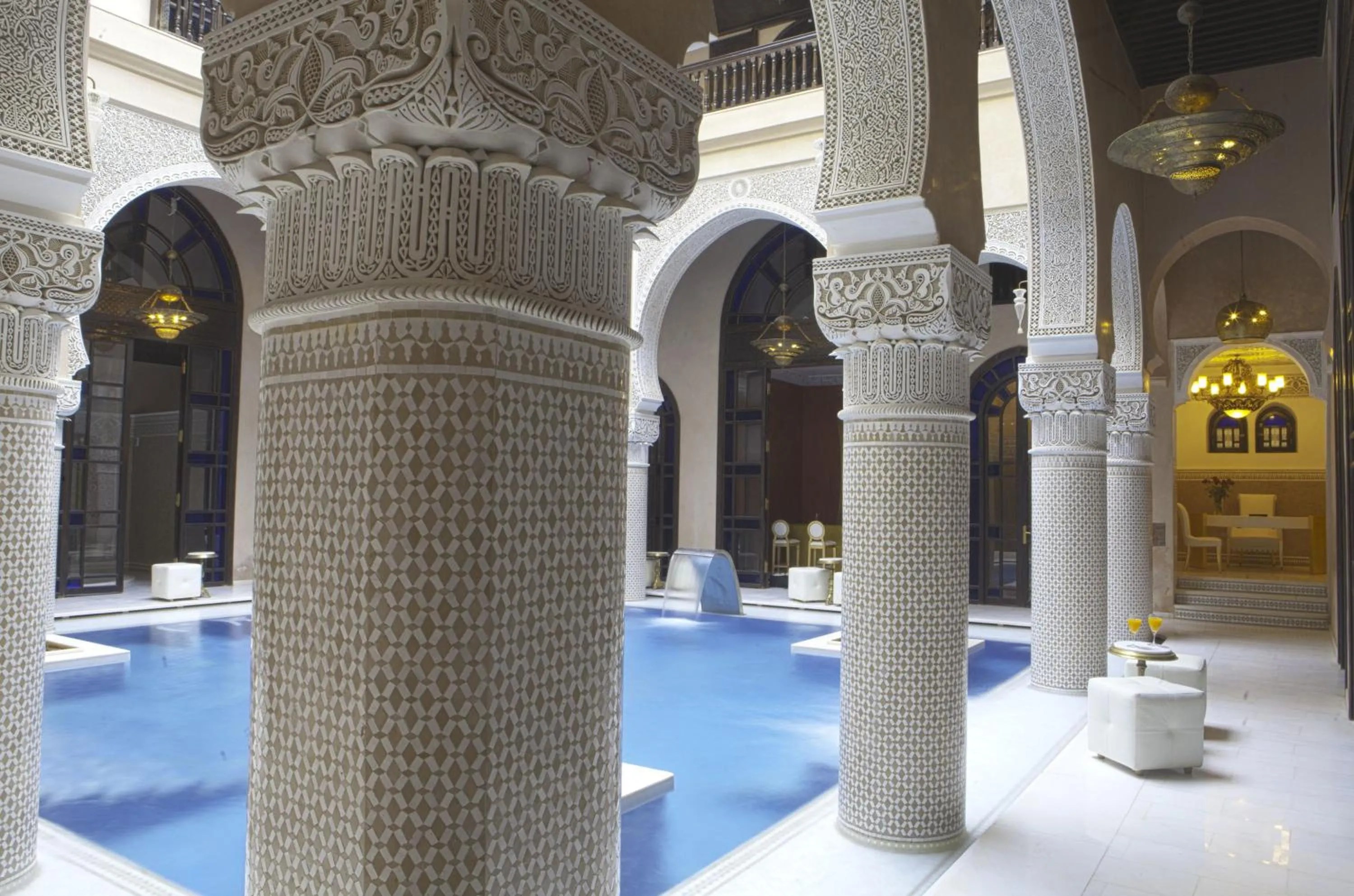 Patio in Palais Shéhérazade & Spa