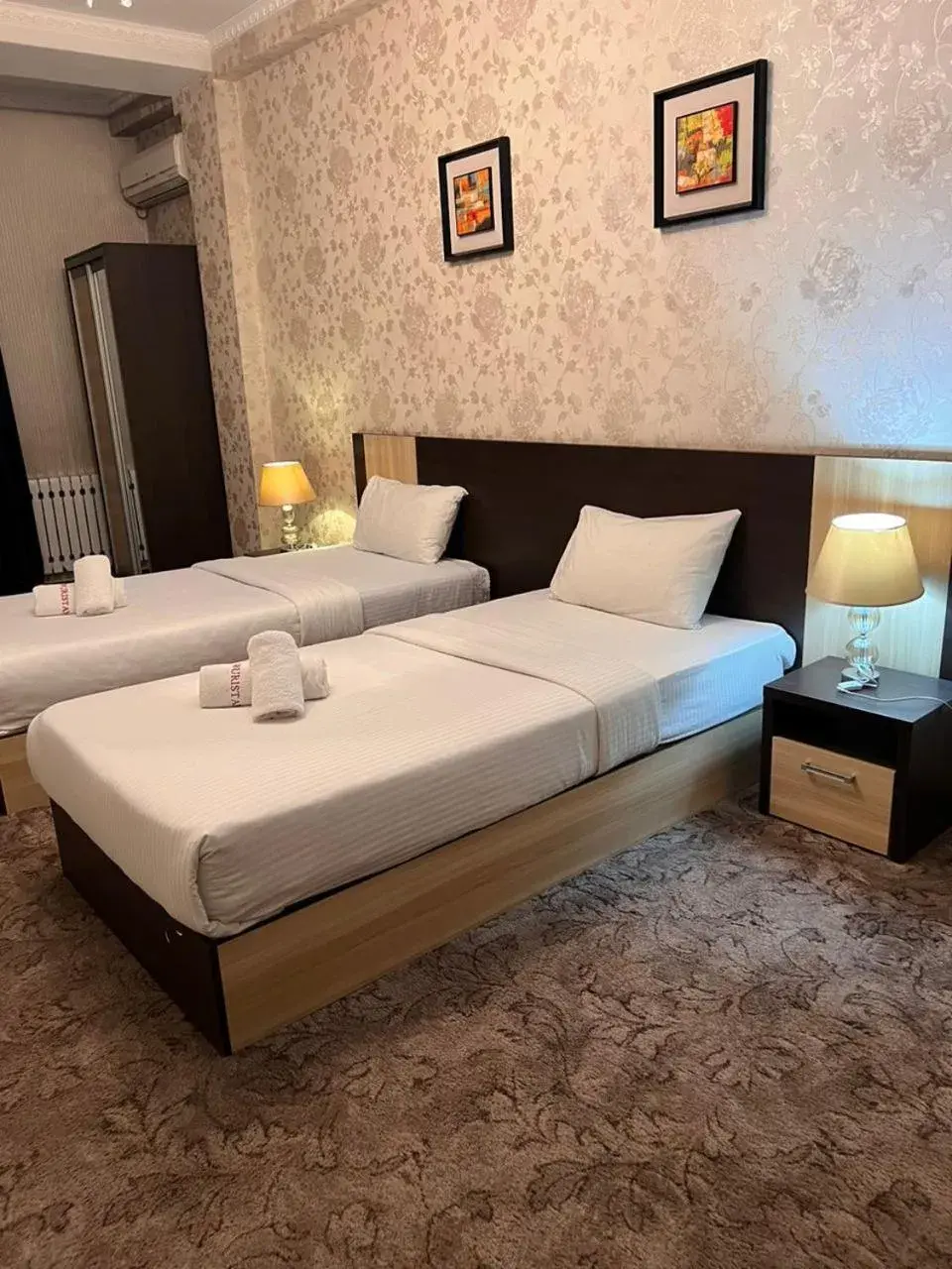 Twin Room in Hotel Touristan Bishkek Twin Room in Hotel Touristan Bishkek