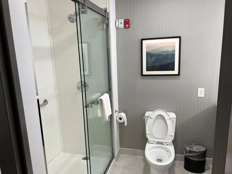 Toilet in La Quinta Inn & Suites by Wyndham Manchester - Arnold AFB