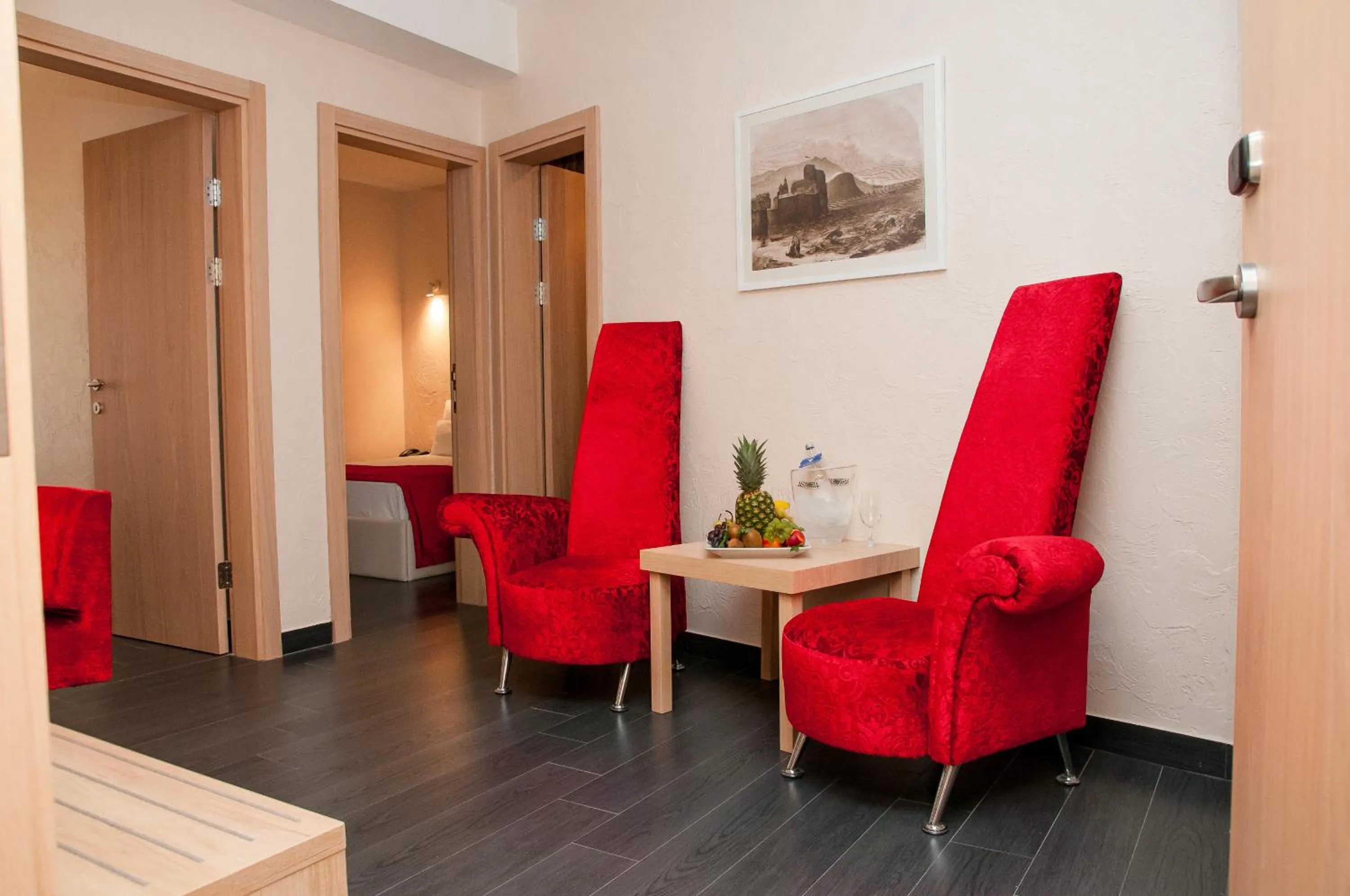 Living room in Hotel Astoria