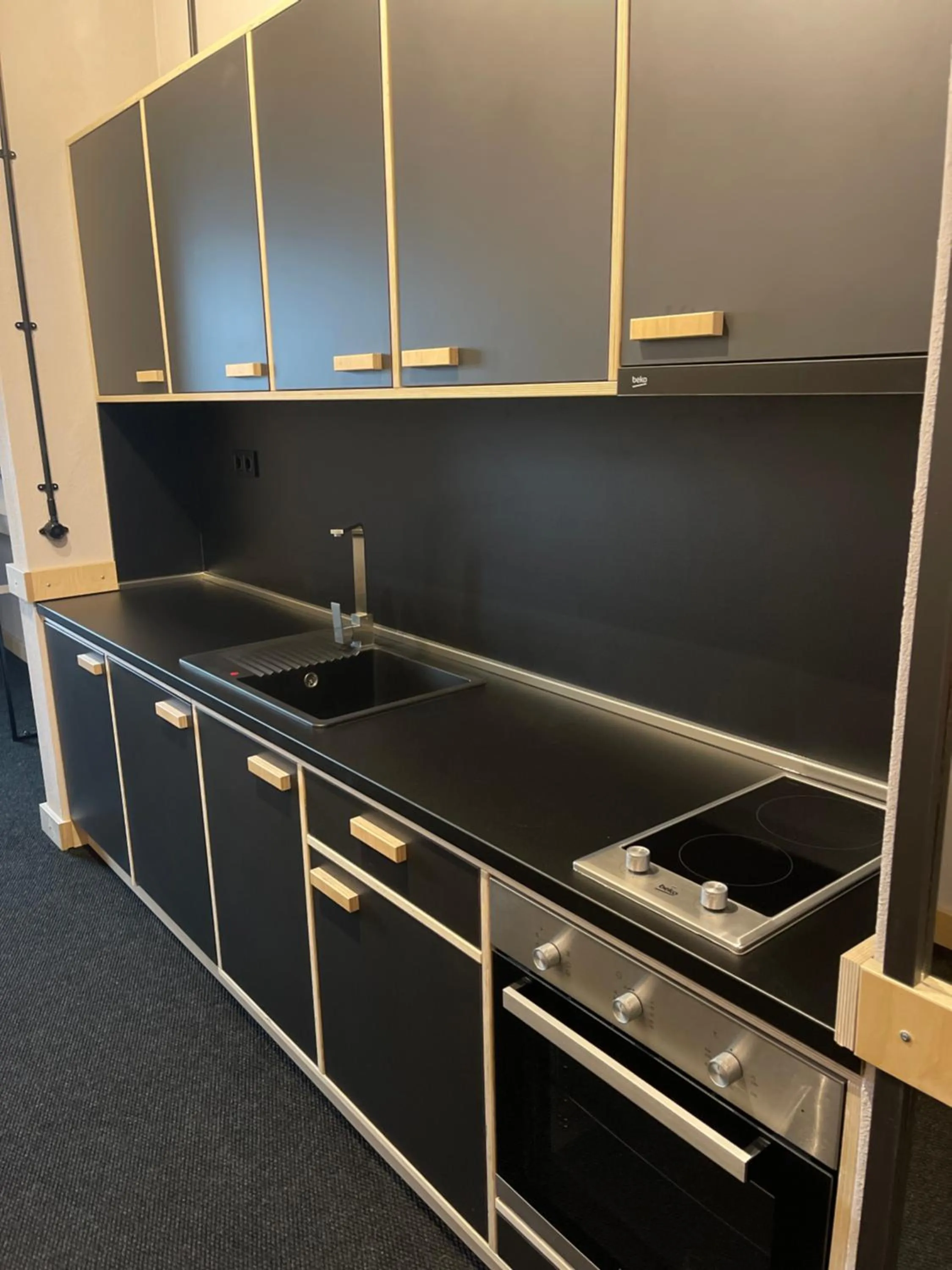 Kitchen or kitchenette in Art Hotel 158