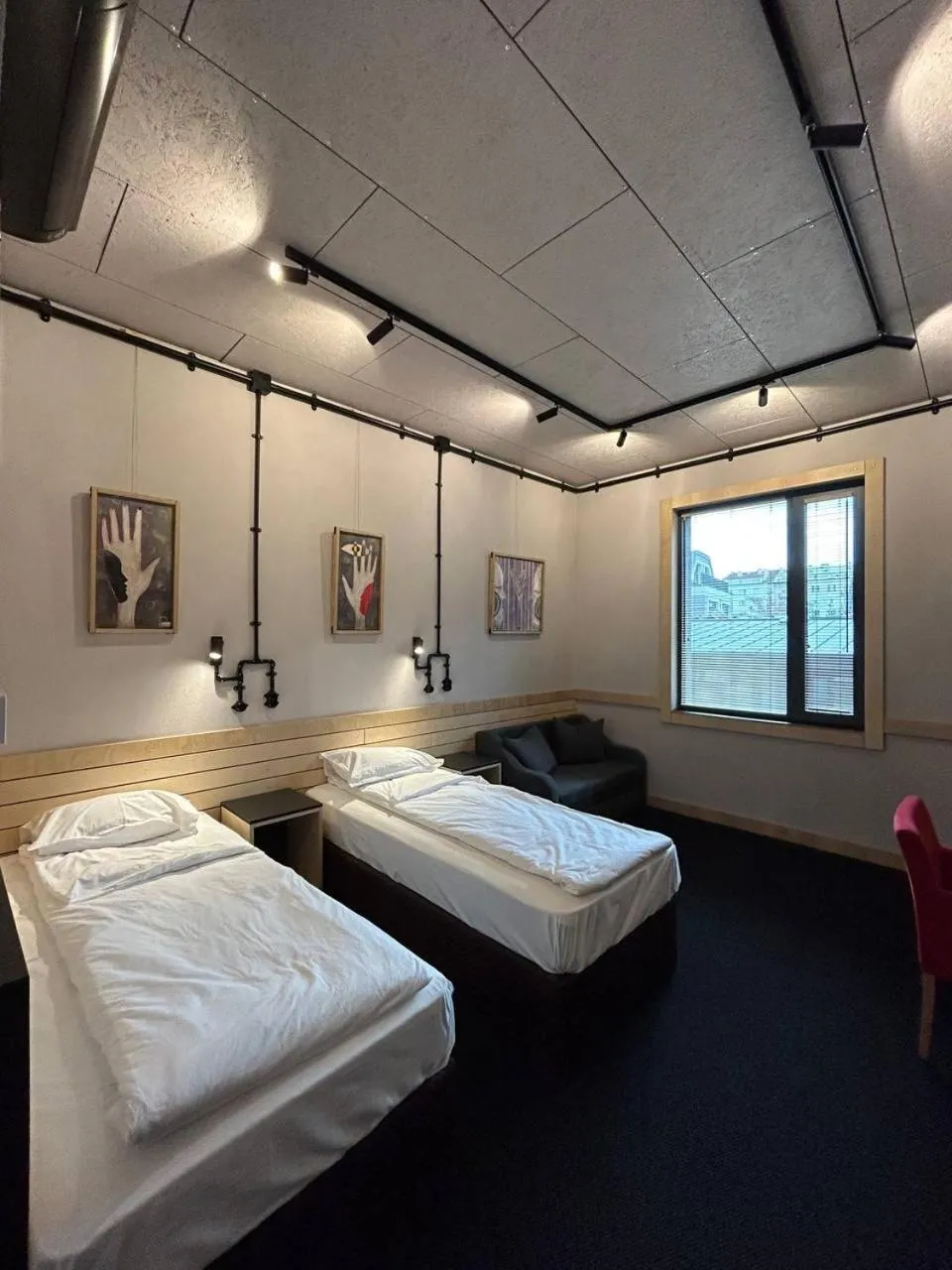 Bed in Art Hotel 158